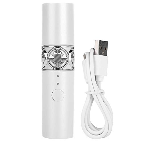 Portable Hot Massage Device for Face & Eyes - Mini Beauty Roller with Cooling & Heating Modes, Light Blue Dolce Gabbana Style - Perfect for Home Spa, Travel & Relaxation Therapy