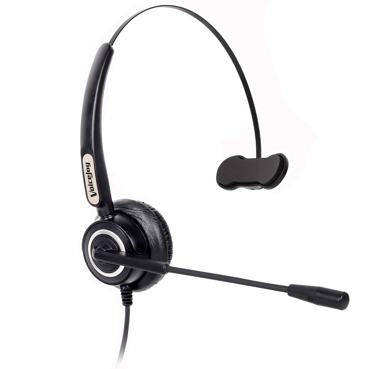 Yealink T22P T26P T28P Compatible Office Headset with RJ9 Plug - Works with Avaya 1608 9630 9640 9650 9620 & GrandStream Phones - Perfect for Business Calls, Remote Work & Customer Service
