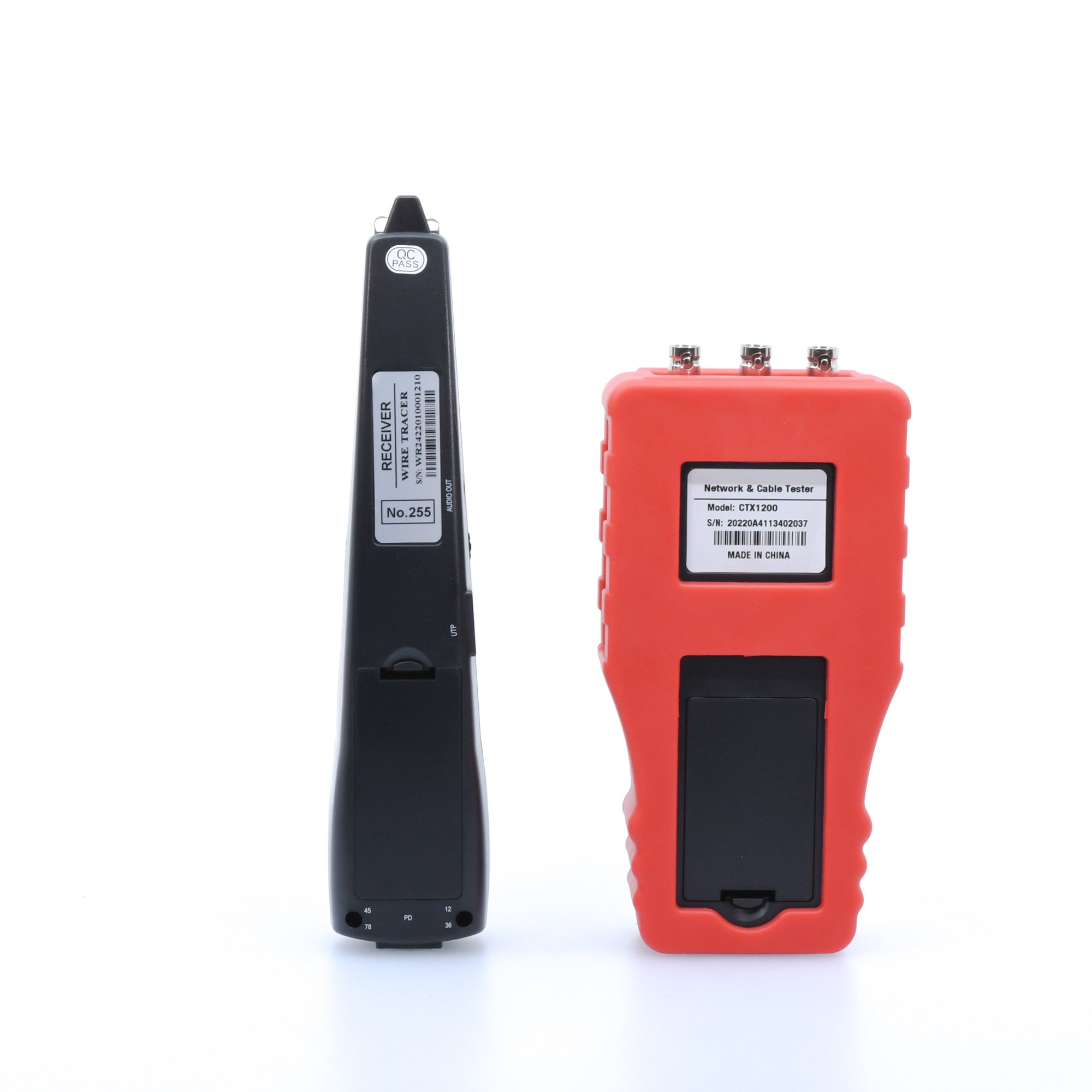 CTX1200 Professional Network Cable Tester with Probe - RJ45 RJ11 Ethernet LAN Wire Tester for Home & Office Network Installation - Perfect for IT Technicians and DIY Network Setup