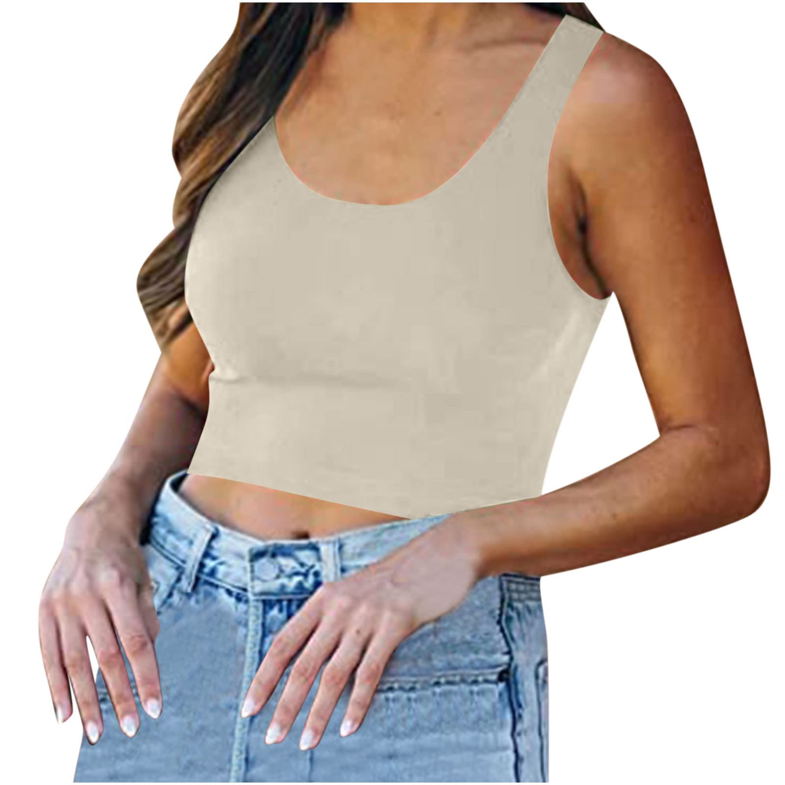 Women's Floral V-Neck Sleeveless Tank Top - Summer Casual Racerback Yoga Shirt with Leopard Print for Workout & Daily Wear | Gym, Beach, Running, Lounge