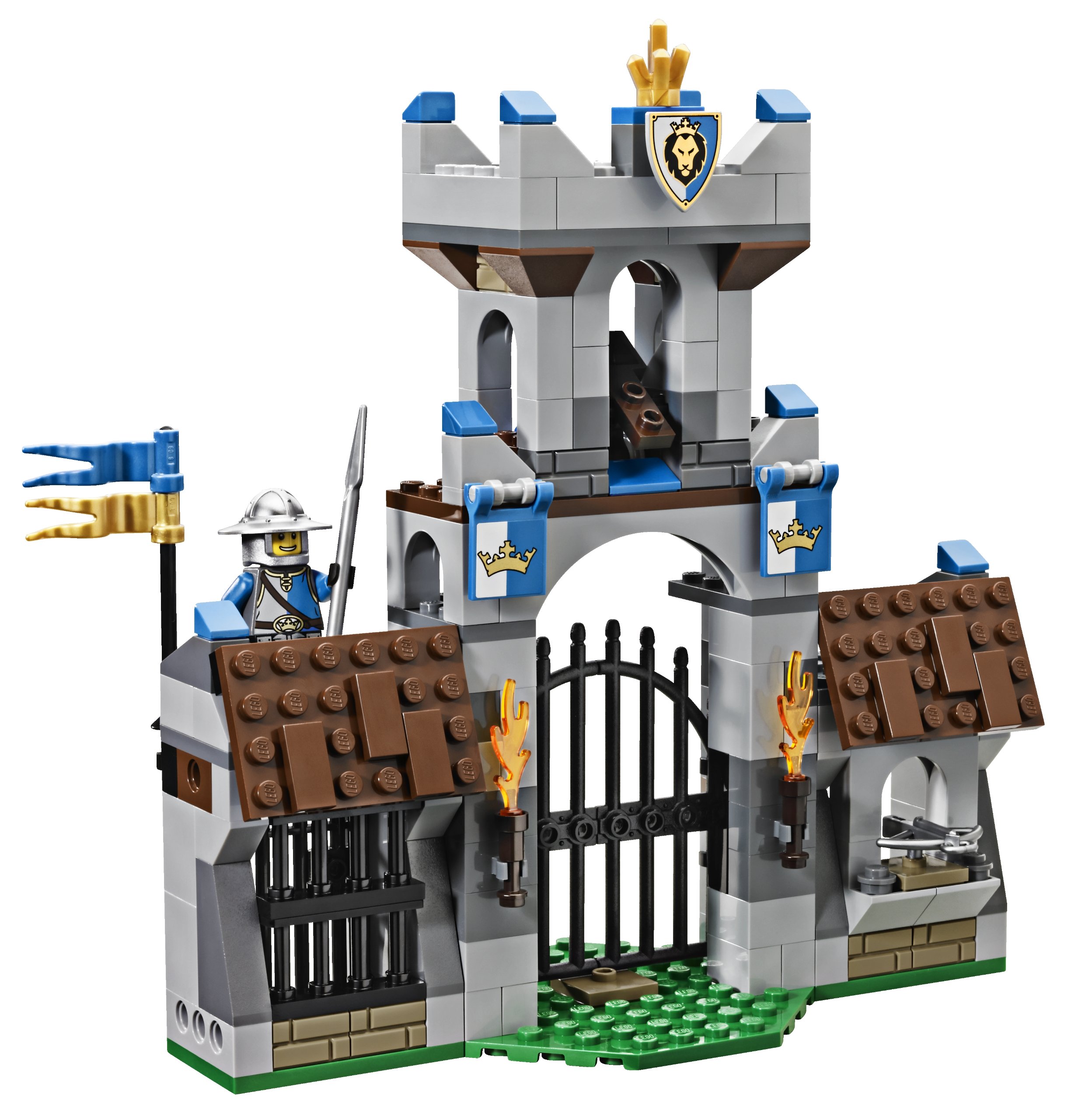 LEGO The Gatehouse Raid Building Set - Medieval Castle Toy for Kids & Collectors | Creative Play, Gift Idea & Display Piece for Home & Office