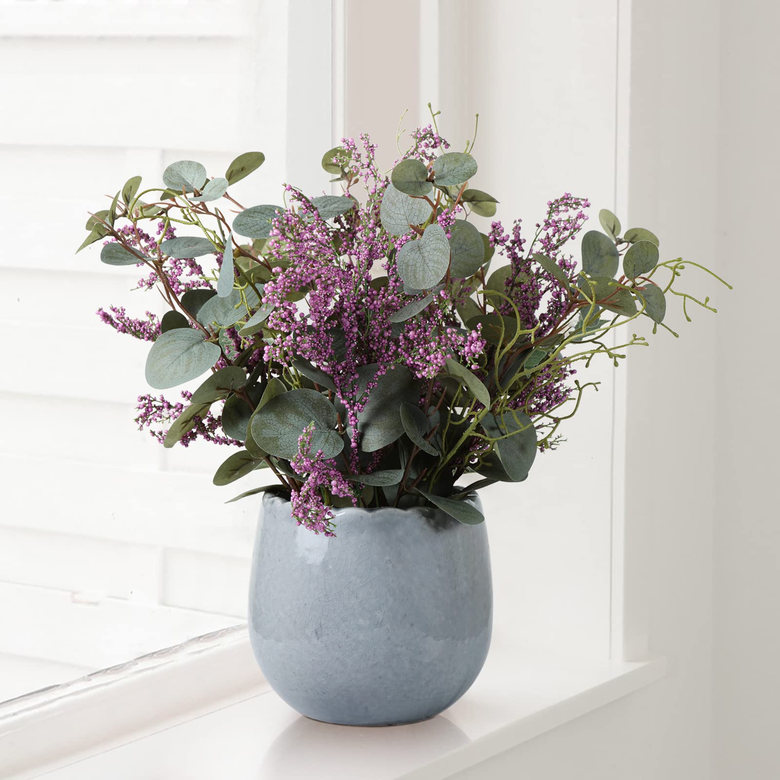 Artificial Eucalyptus Plant for Home Decor - 5.5