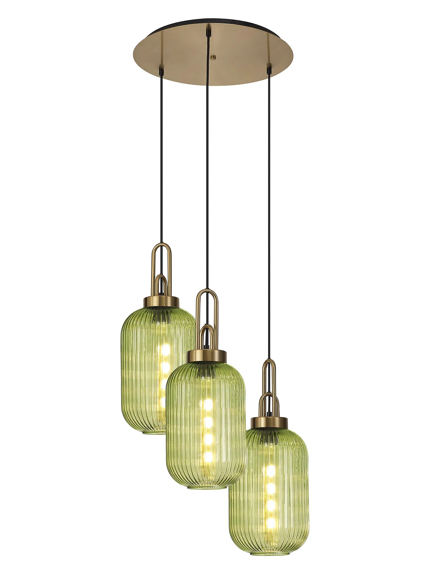 Brass Gold/Green/Matt Black