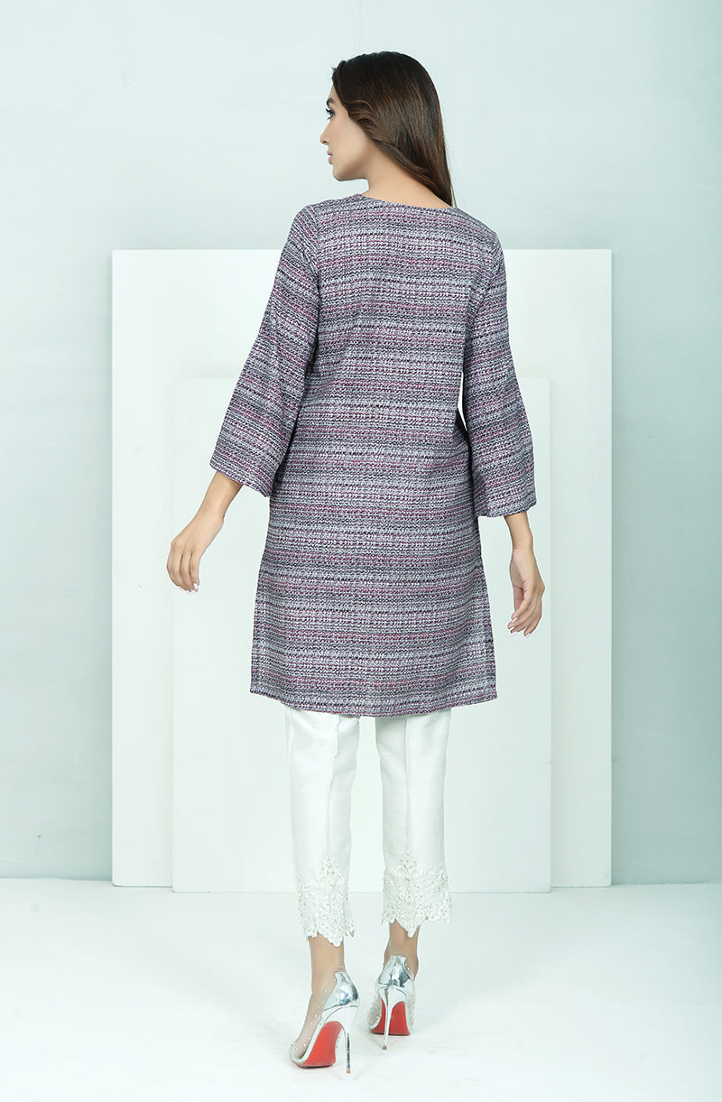 Lilac Merino Wool Sweater for Women - Soft & Warm Winter Knitwear - Perfect for Casual Outfits, Office Wear & Cozy Evenings