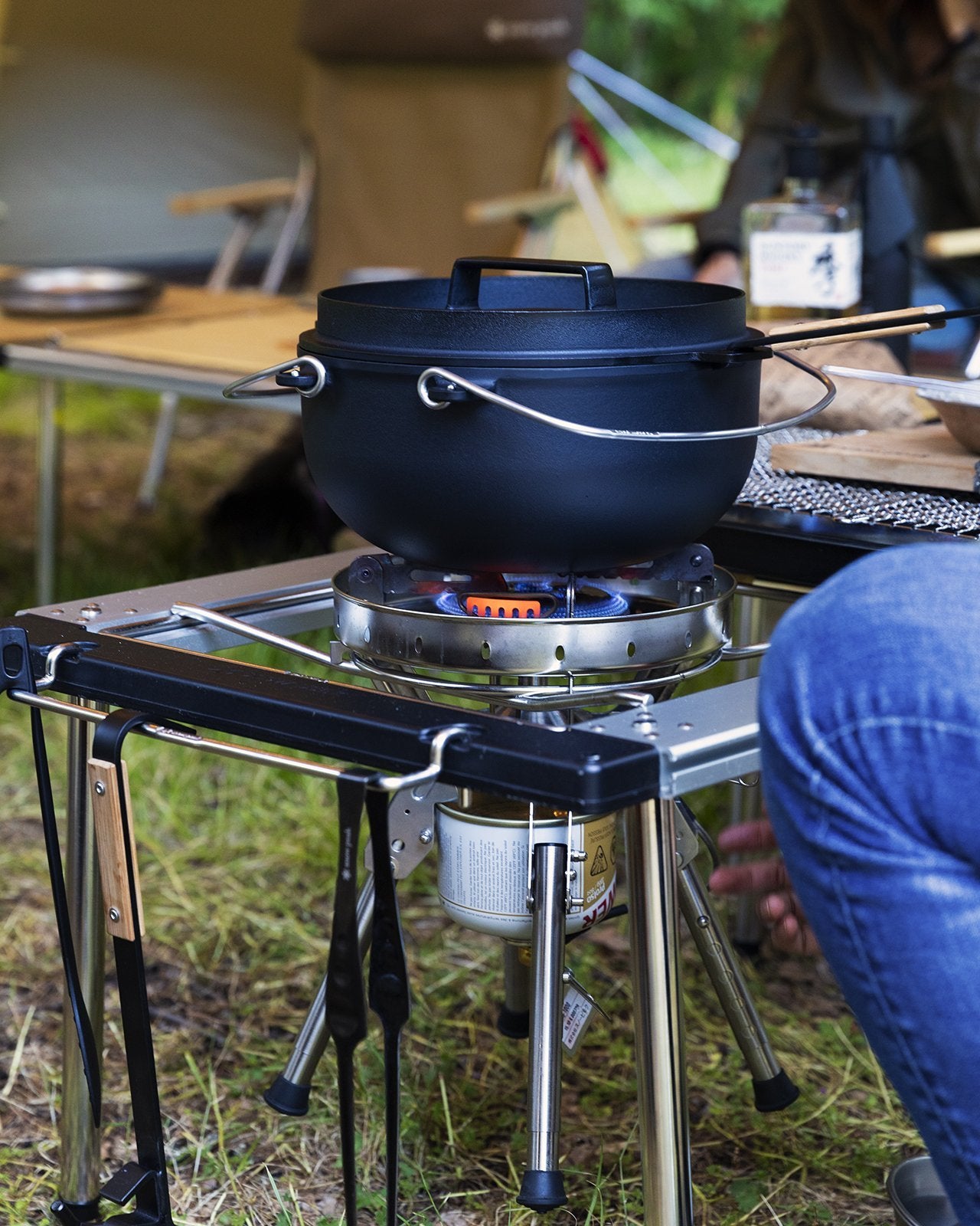 GigaPower LI Stove - Portable Camping Stove for Outdoor Cooking, Hiking, Backpacking & Emergency Preparedness | Lightweight & High-Efficiency Gas Burner