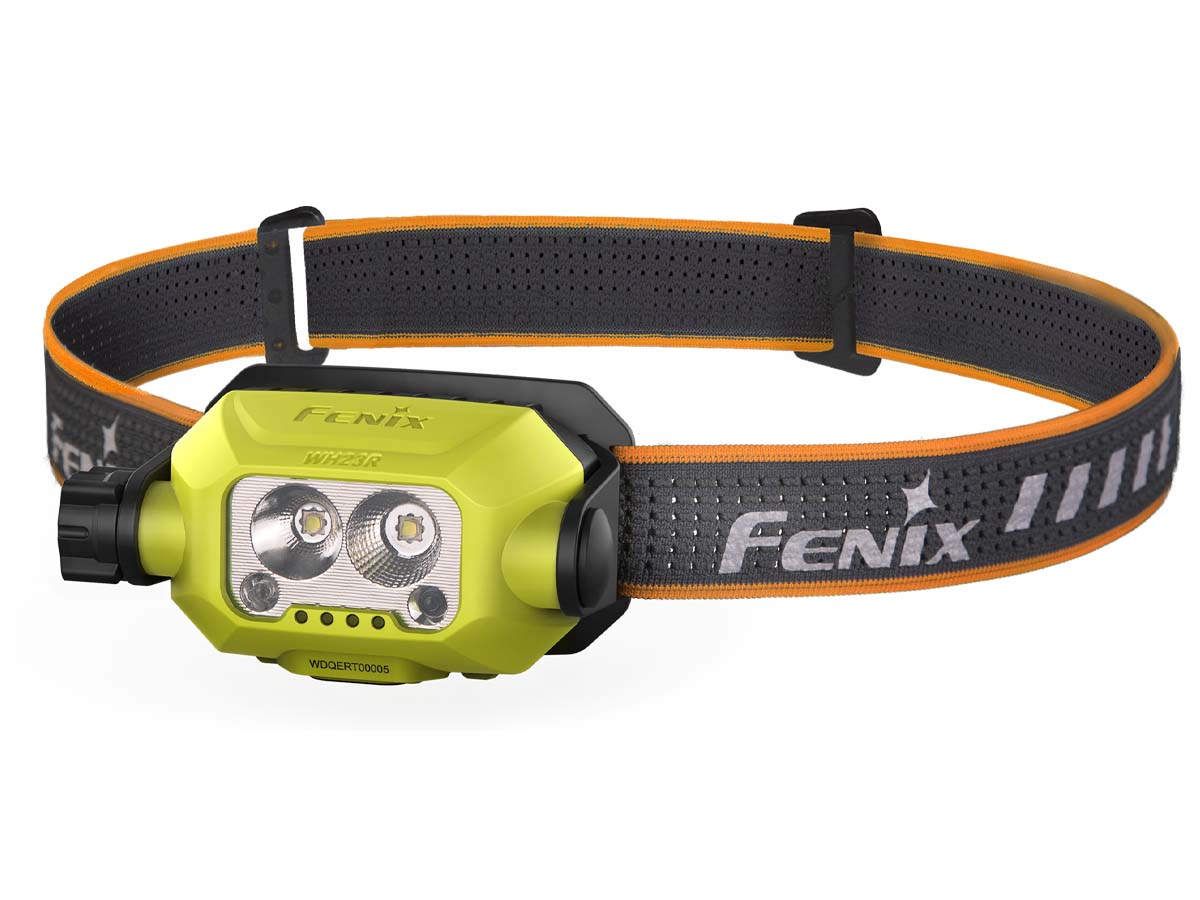 Fenix WH23R Rechargeable LED Work Headlamp - 900 Lumens, Waterproof Headlight for Construction, Camping, Hiking & Outdoor Activities
