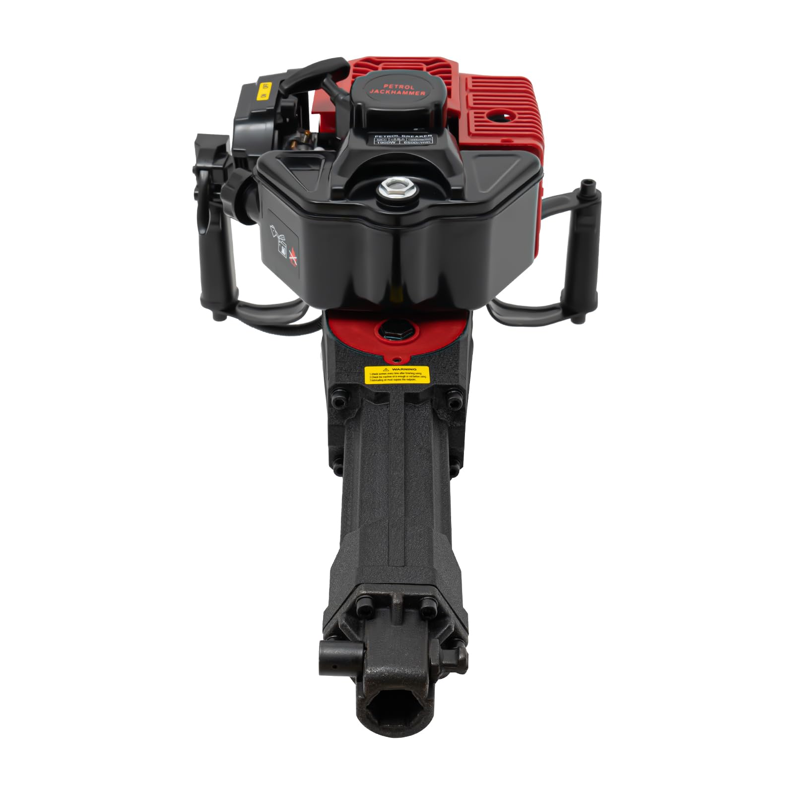 52CC 2-Stroke Gas Powered Trench Digger - Portable Handheld Trencher for Gardening, Lawn Planting & Tree Root Digging | Ideal for Landscaping, Irrigation Systems & Fence Post Installation