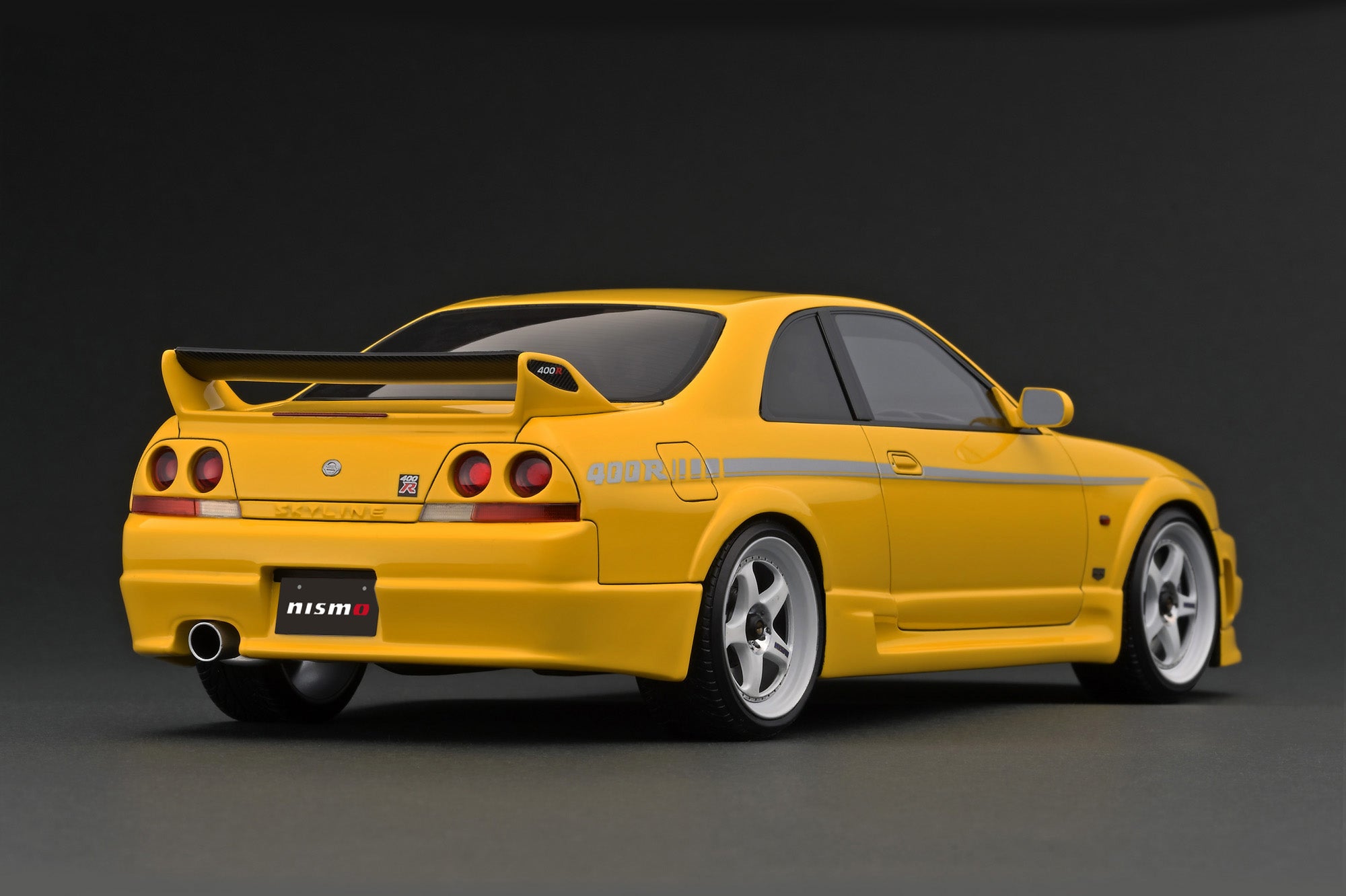 PREORDER Ignition Model 1:18 Nissan Skyline R33 GT-R NISMO 400R Diecast Car - Limited Edition Yellow Collectible - Perfect for Car Enthusiasts & Display Showcase