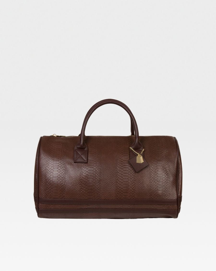 Premium Apollo 1 Travel Set in Chocolate Brown - Perfect for Business Trips, Vacations & Gifts | Compact & Stylish Toiletry Bag for Men & Women