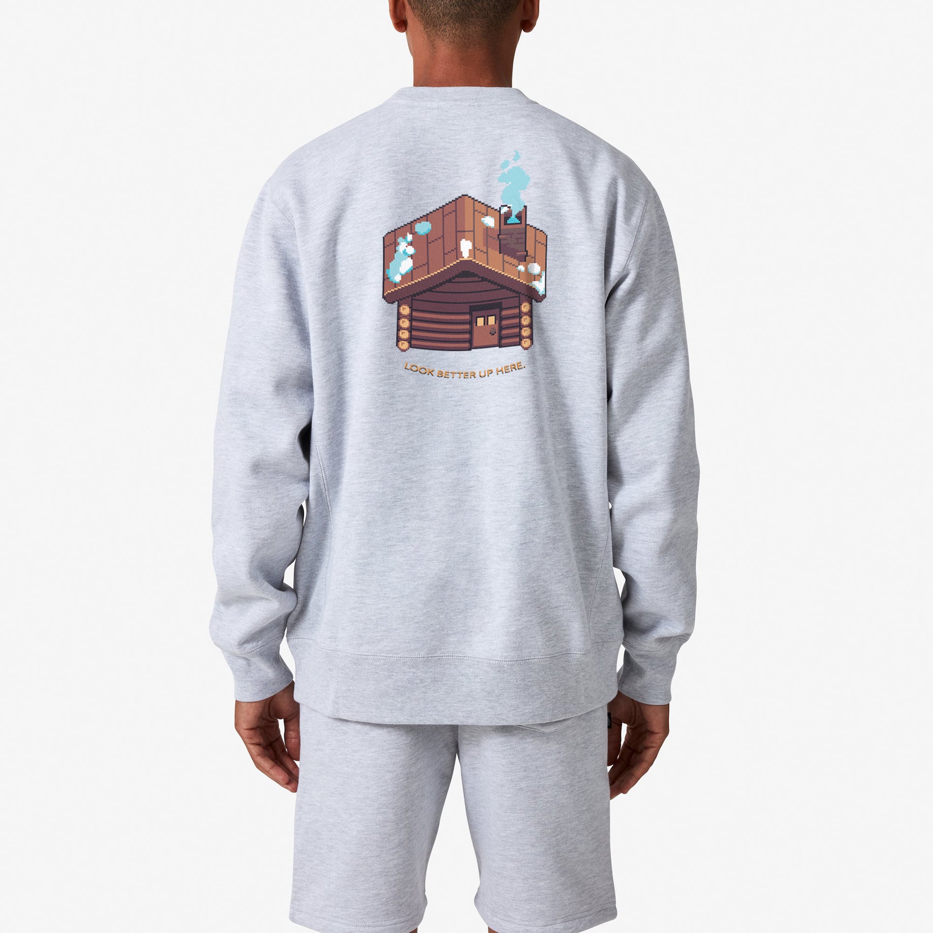 Higround Crewneck Sweatshirt - Stylish & Comfortable Men's & Women's Pullover for Gaming, Streetwear & Casual Wear