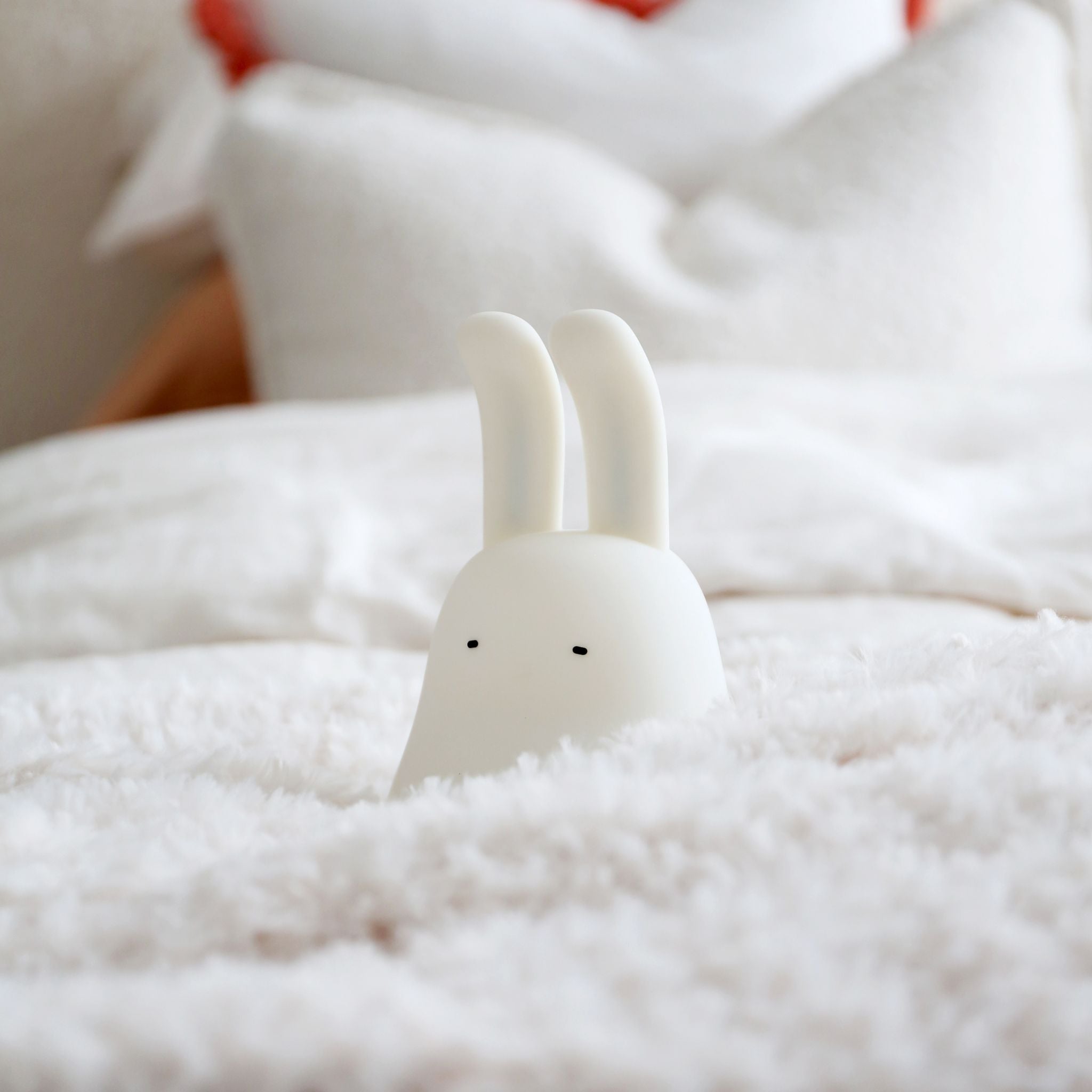 DESIGNSTUFF Bunny Night Light - Soft Glow LED Nursery Lamp for Kids Room, Baby Bedroom Decor, Cute Animal Nightlight for Sleep & Relaxation | Perfect Gift for Newborns & Toddlers
