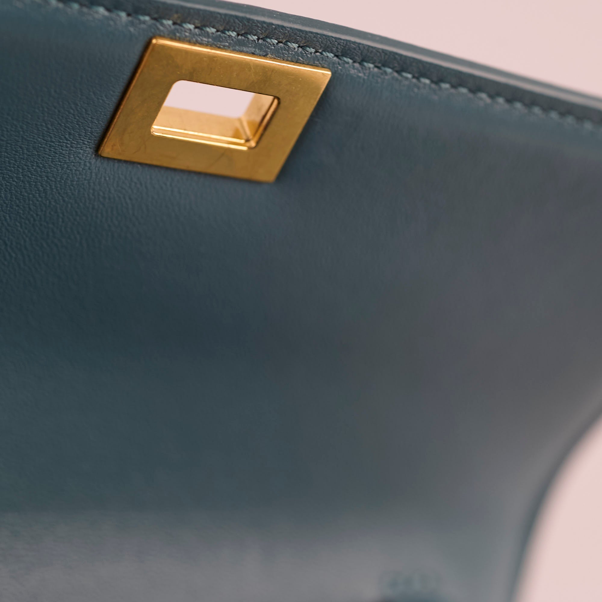 Celine Box Teen Classic Bag Blue - Luxury Leather Crossbody Handbag for Women | Perfect for Work, Travel & Everyday Use