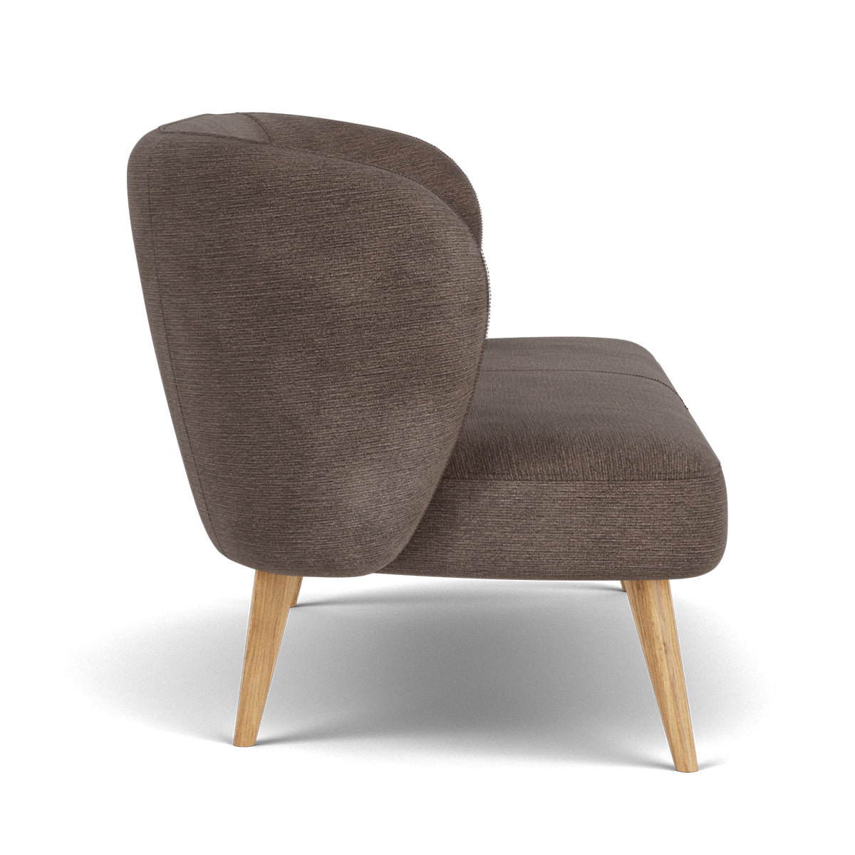 Kathleen Fabric 2 Seater Sofa - Modern Living Room Furniture for Small Spaces | Perfect for Apartments, Condos & Cozy Homes