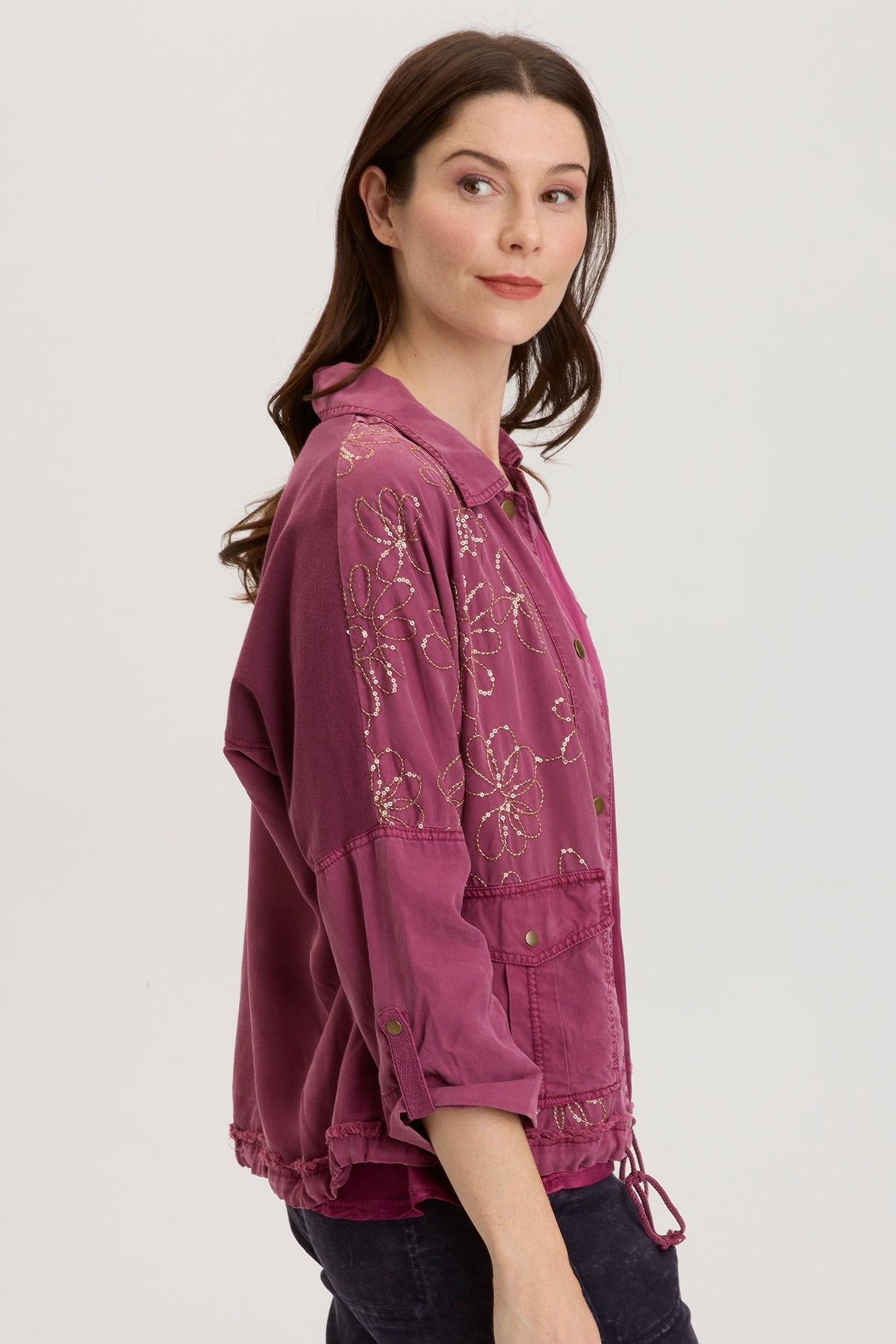 Ilyse Cabaret Pigment Jacket - Stylish Women's Outerwear for Night Out & Special Occasions
