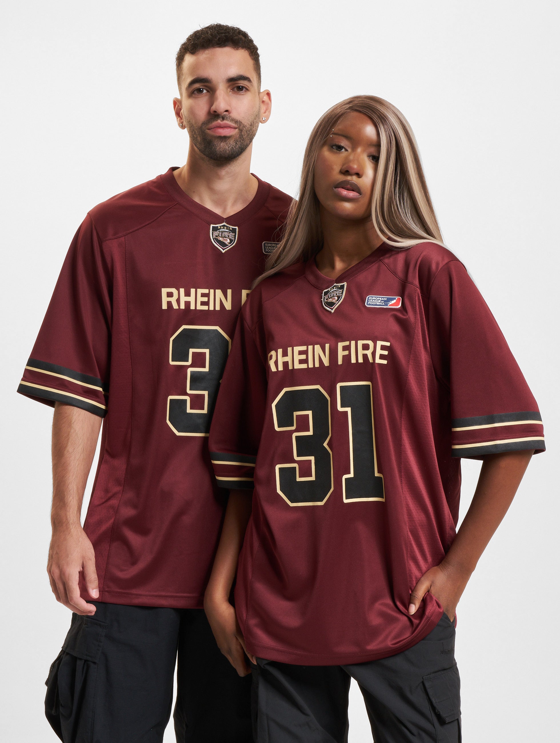 Rhein Fire Authentic NFL Game Jersey - Official Licensed Football Jersey for Fans & Collectors - Perfect for Game Day, Tailgating & Sports Memorabilia