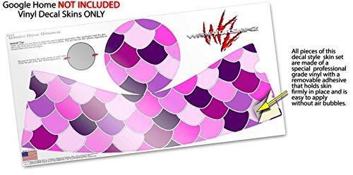 Pink and Purple Decal Skin Wrap for Google Home - Stylish Protective Cover, Easy to Apply (Google Home Not Included) - Perfect for Home & Office Decor