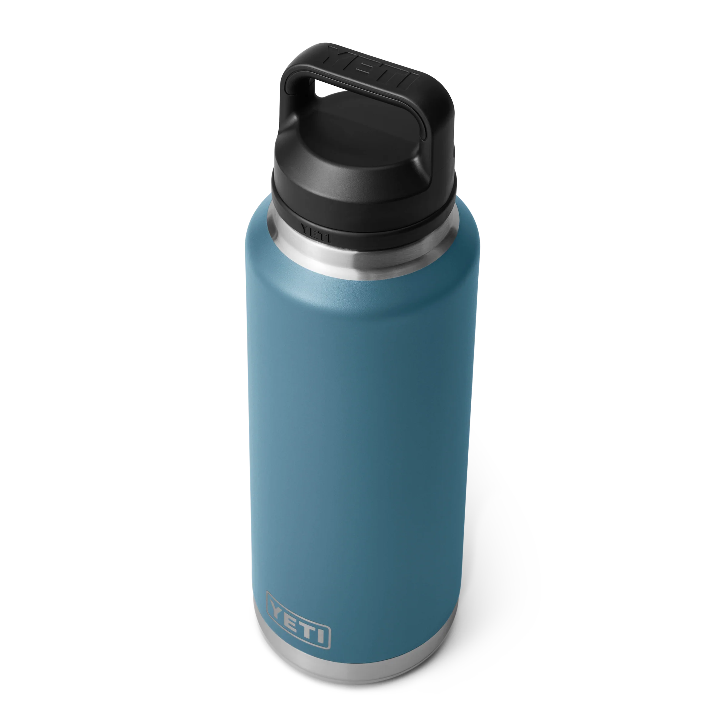 Yeti Rambler 46 oz Stainless Steel Water Bottle with Chug Cap - Insulated, Leakproof, BPA-Free for Outdoor, Gym, Hiking & Travel