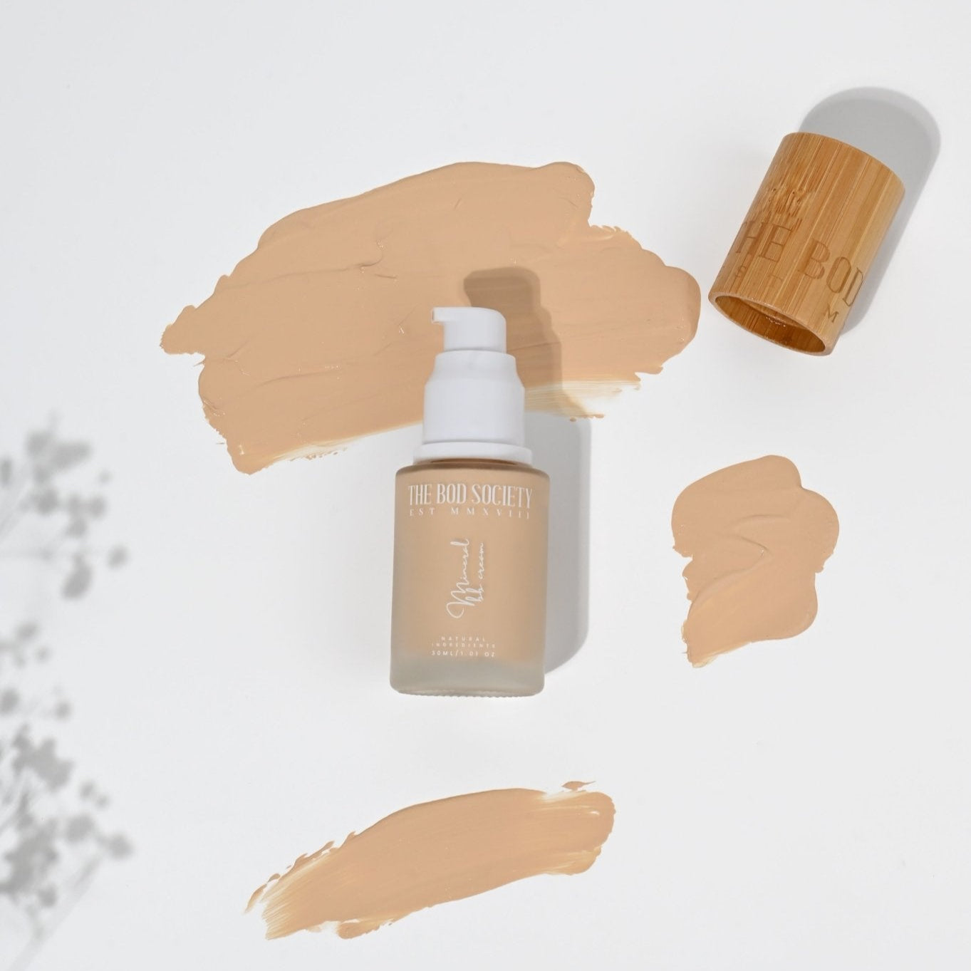 Natural Mineral BB Cream with SPF 30 - Lightweight Foundation & Sun Protection for Daily Use | Perfect for Sensitive Skin & Everyday Makeup Routine