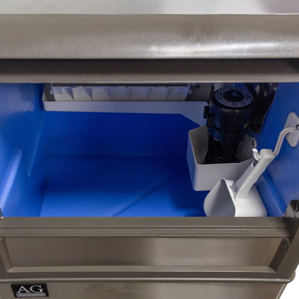 AG Commercial Ice Maker Machine - 55Kg/24Hr High Capacity for Restaurants, Bars, and Catering Services