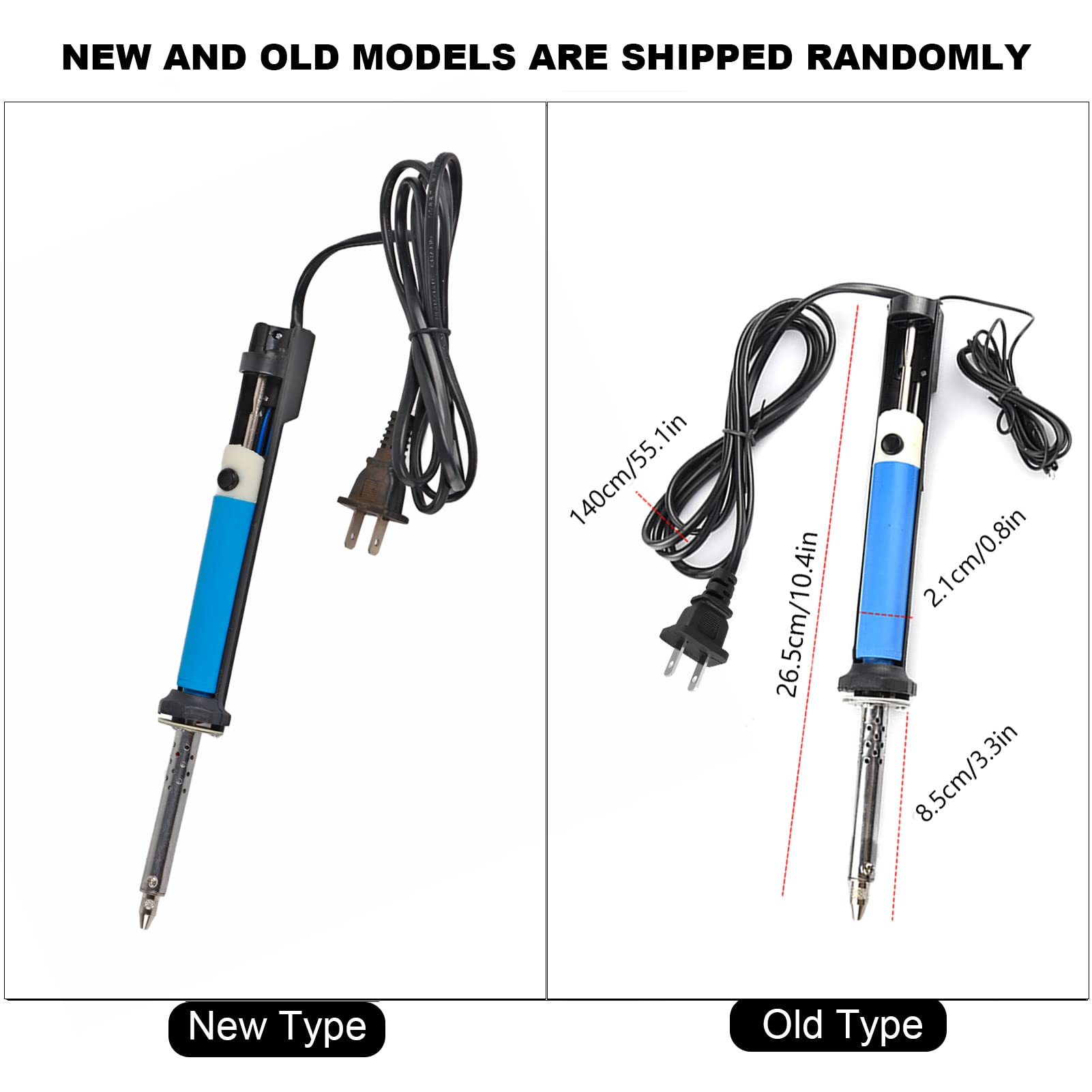 Fdit 30W 2-in-1 Electric Soldering Iron with Desoldering Pump, Welding Tool Kit for Electronics Repair - US Plug 110V - Perfect for DIY Projects, Circuit Board Fixing & Home Appliance Maintenance