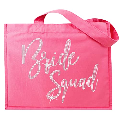 Bride Squad - Rhinestone (Hot Pink)