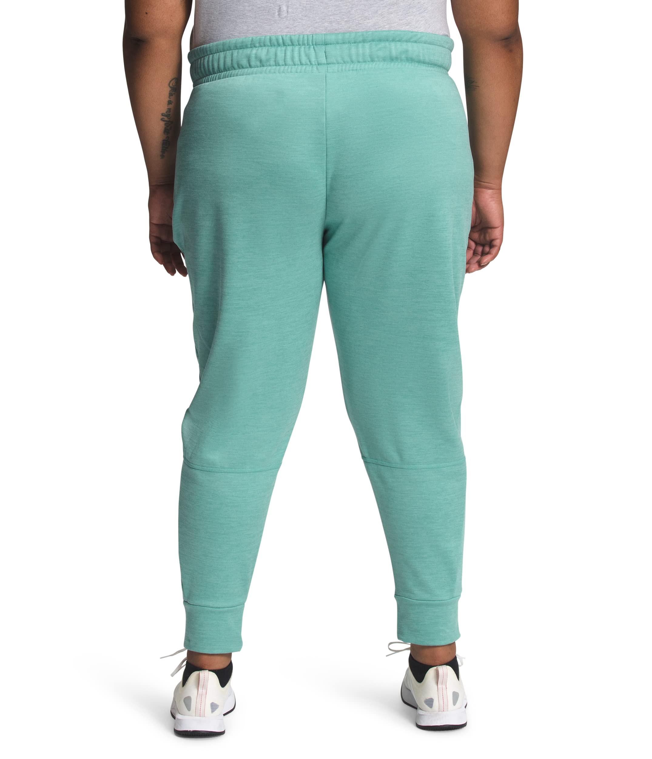 The North Face Canyonlands Jogger Women's Pants - Wasabi Heather, Size L | Comfortable Hiking & Travel Pants for Outdoor Adventures
