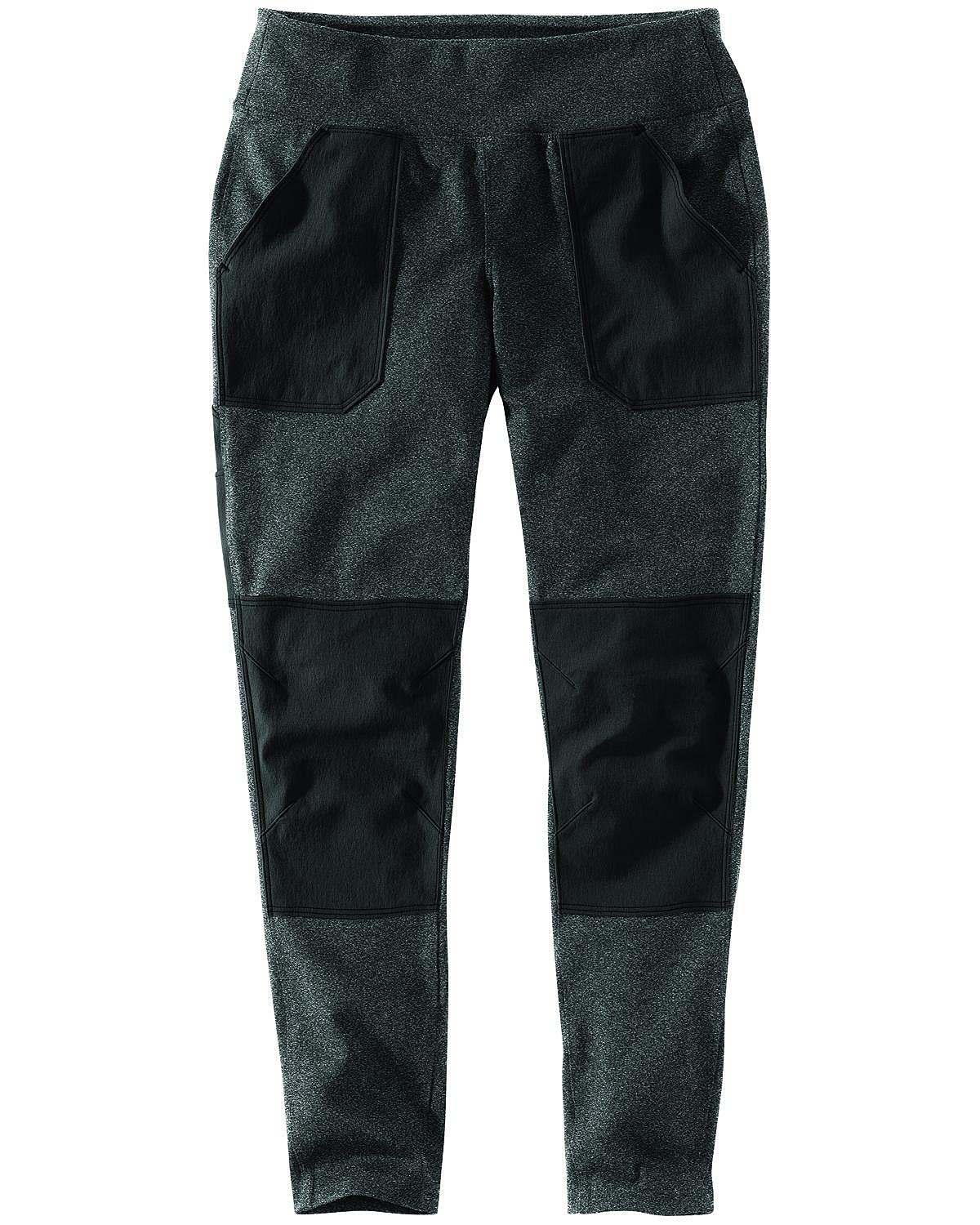 Carhartt Women's Force Fitted Midweight Utility Leggings - Durable Workout & Outdoor Pants for Hiking, Running & Everyday Wear
