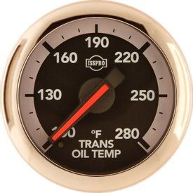 R30599 Transmission Oil Temperature Gauge - Accurate Engine Oil Temp Monitor for Cars, Trucks & SUVs - Perfect for Performance Tuning & Vehicle Maintenance