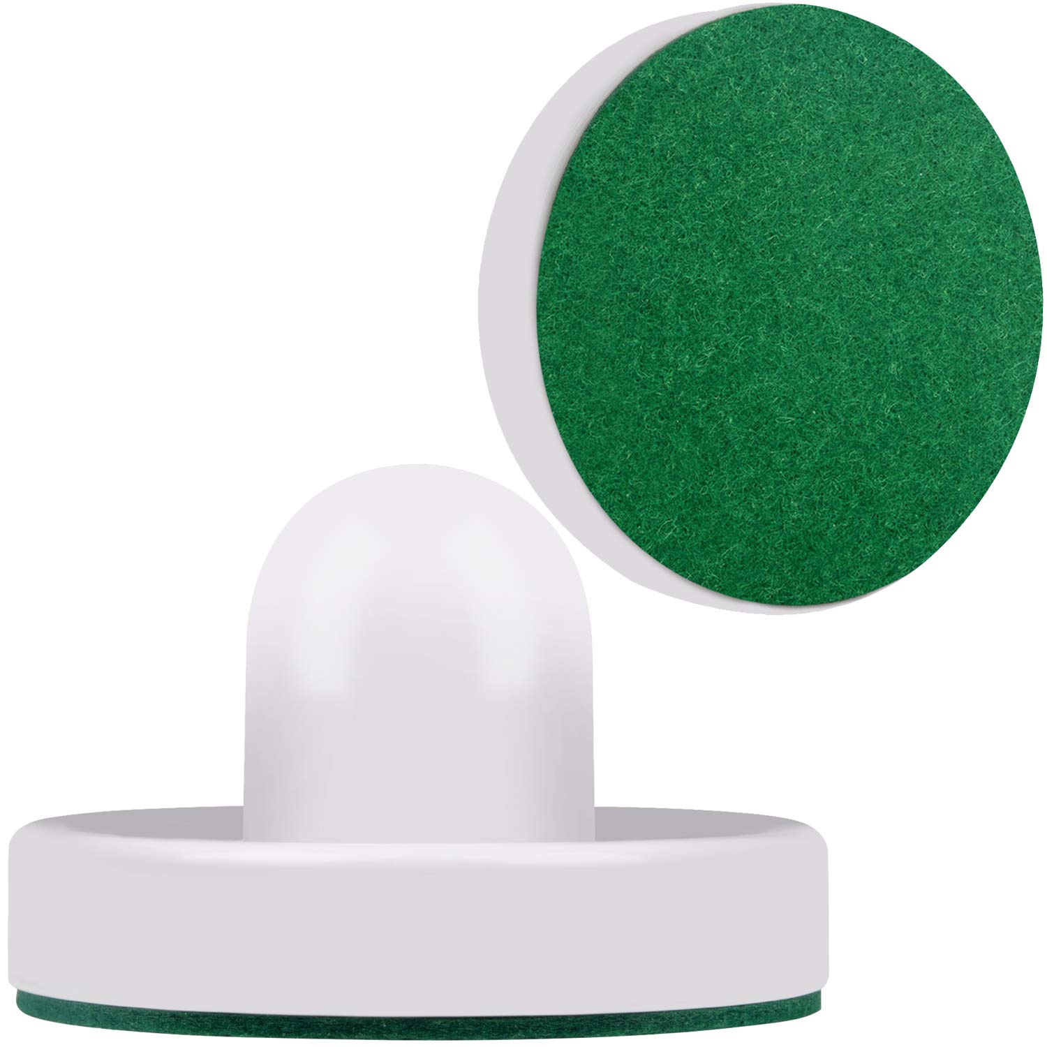 Air Hockey Pucks & Strikers Set - 4 Pucks & 4 Paddles Replacement for Game Tables - Perfect for Home Arcade & Game Rooms
