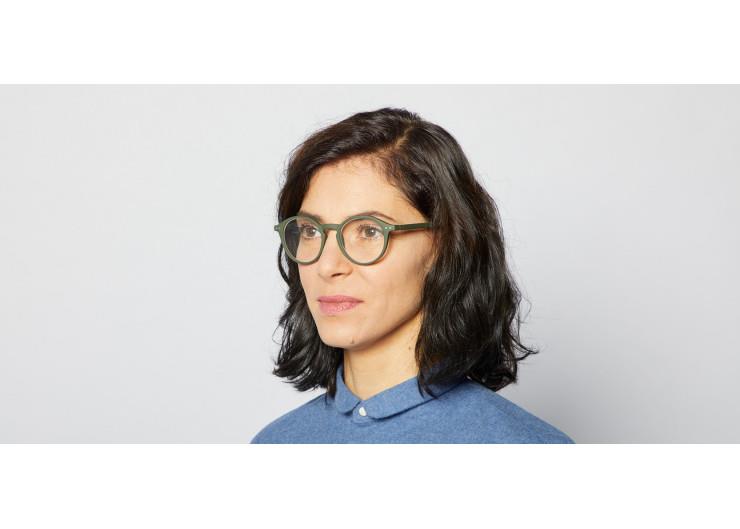 #D Reading Glasses (Kaki Green) - Lightweight Blue Light Blocking Readers for Computer & Book Use - Perfect for Office, Reading & Screen Time