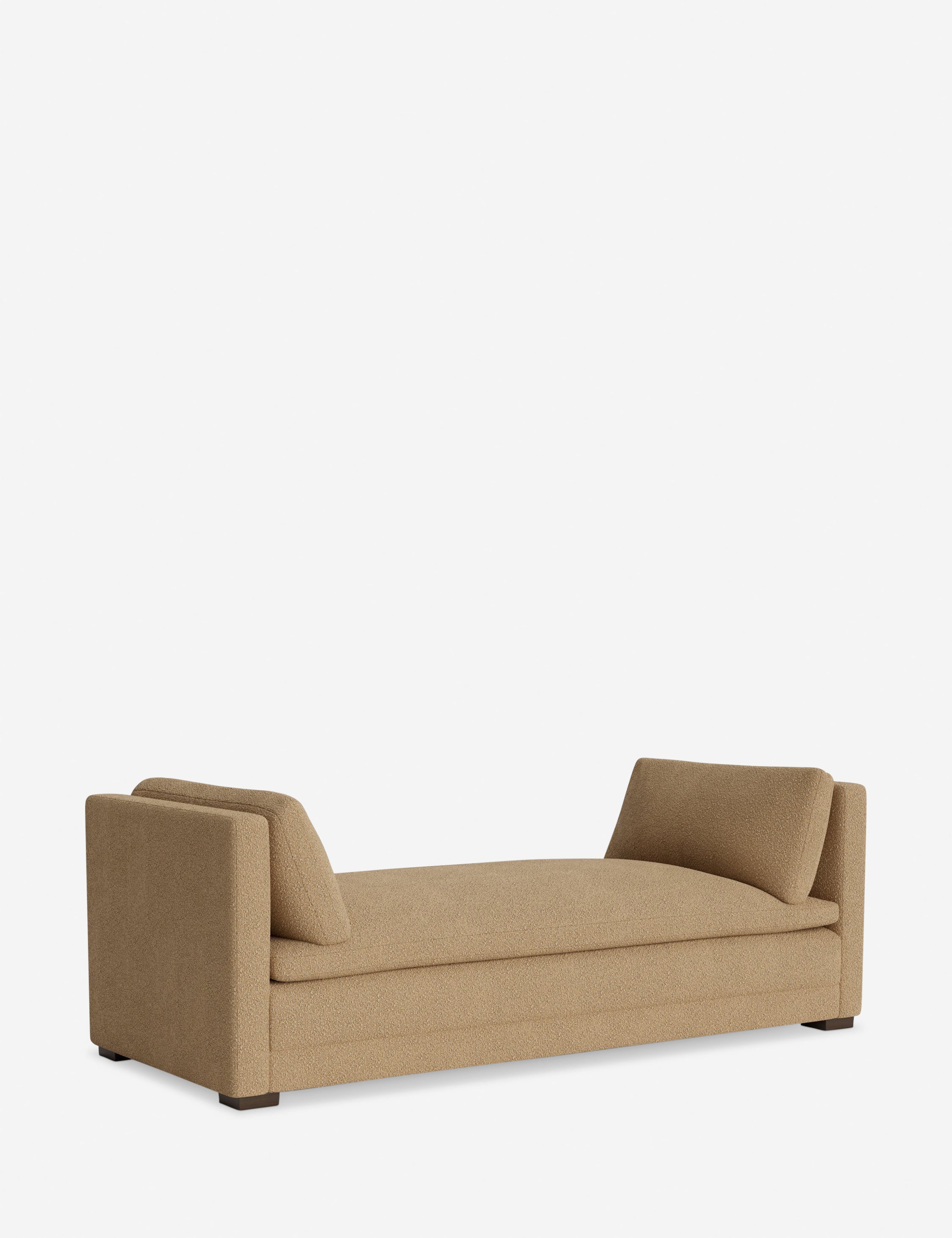 Elvie Chaise - Modern Accent Chair for Living Room, Bedroom & Office - Stylish Upholstered Lounge Chair with Wooden Legs - Perfect for Relaxing, Reading & Decorating Your Home