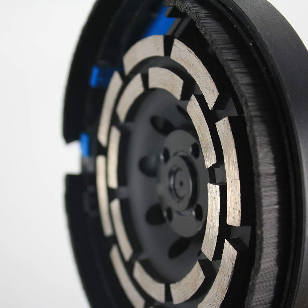Raizi 5 Inch (125mm) Diamond Grinding Cup Wheel - Premium Concrete Grinding Disc for Angle Grinder - Perfect for Masonry, Stone, and Concrete Surface Preparation