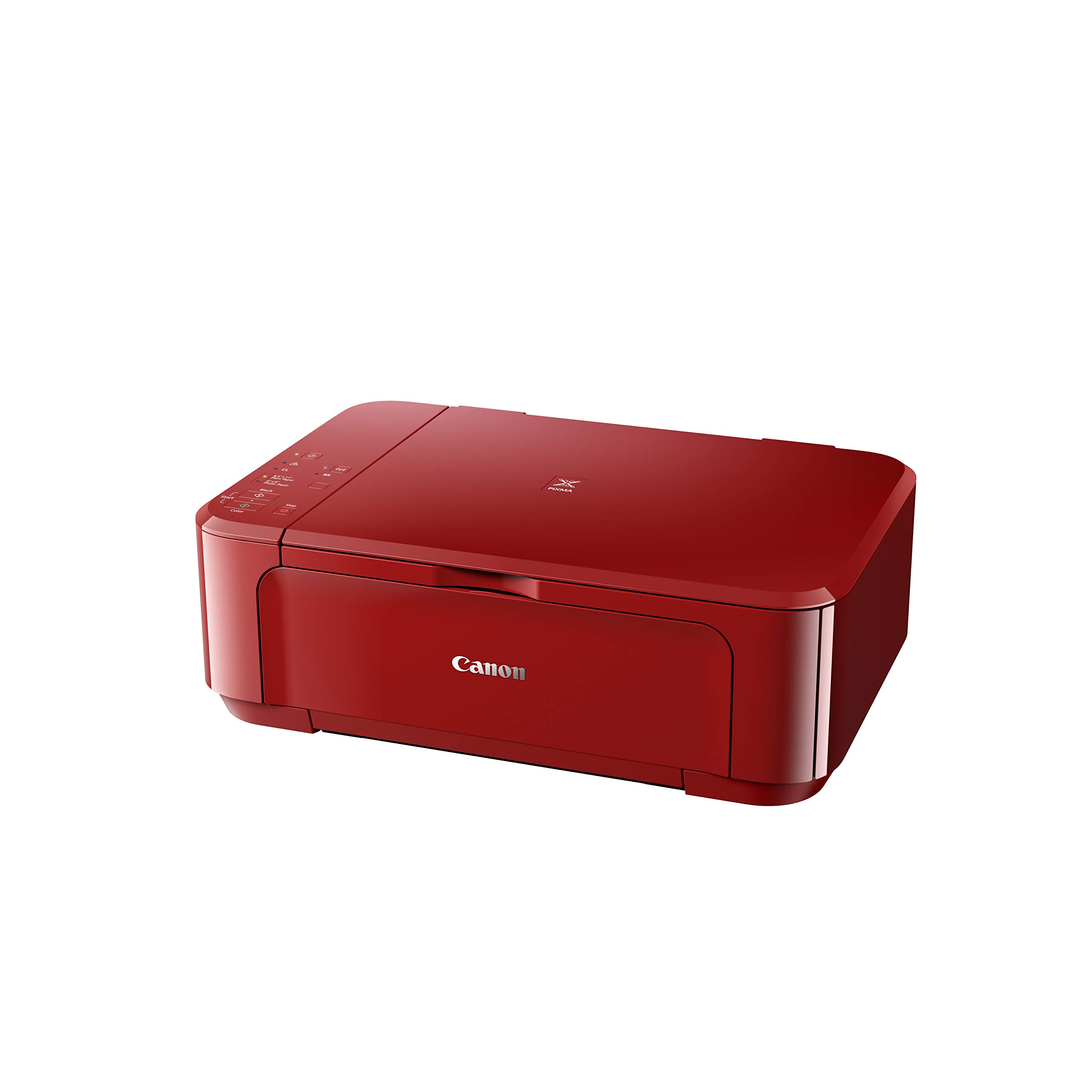 Canon PIXMA MG3650S Wireless All-in-One Color Inkjet Printer with Scanner, Copier, WiFi, Apple AirPrint & Auto Duplex Printing - Red | Perfect for Home Office, School Projects & Small Business Printing Needs