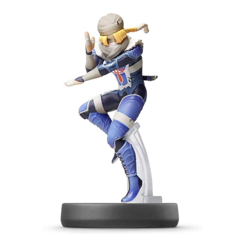 Official Nintendo Amiibo Sheik Figure - Super Smash Bros Series - Collectible NFC Character for Switch, Wii U & 3DS - Perfect for Gaming Battles & Display Collections