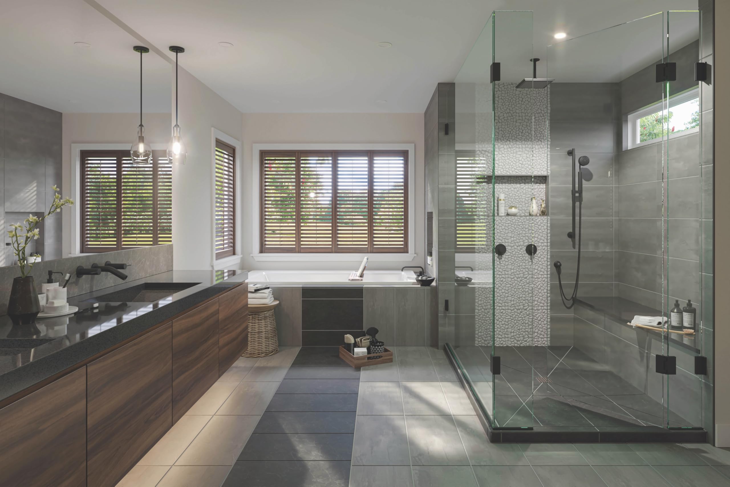 Waterproof Shower Wall Panels - Hydroblok Extruded Polystyrene Cement Coated Backer Board with Fiberglass Mesh (48