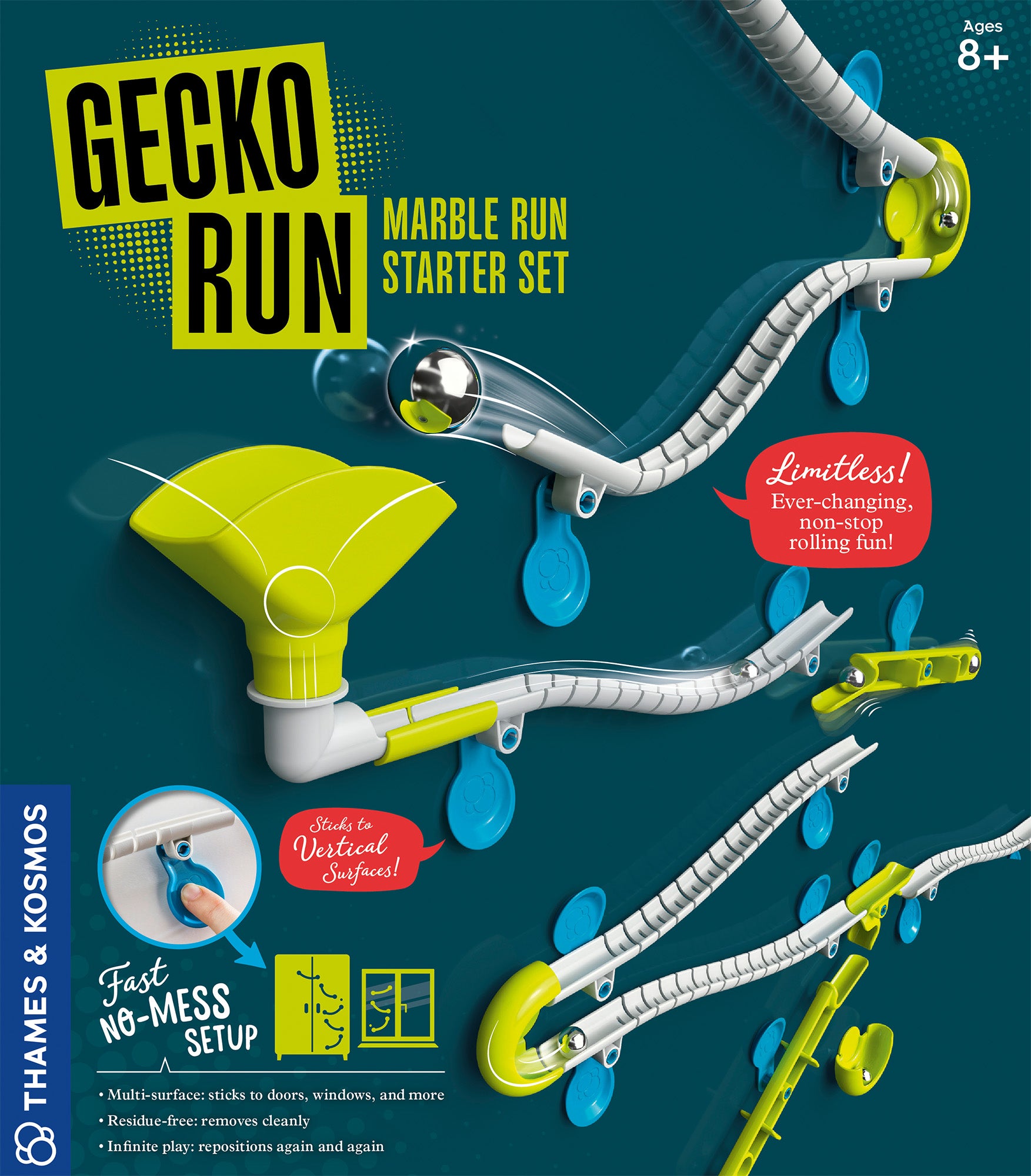 Gecko Run Complete Bundle - Ultimate Kids' Outdoor Adventure Playset for Backyard, Park & Playground Fun