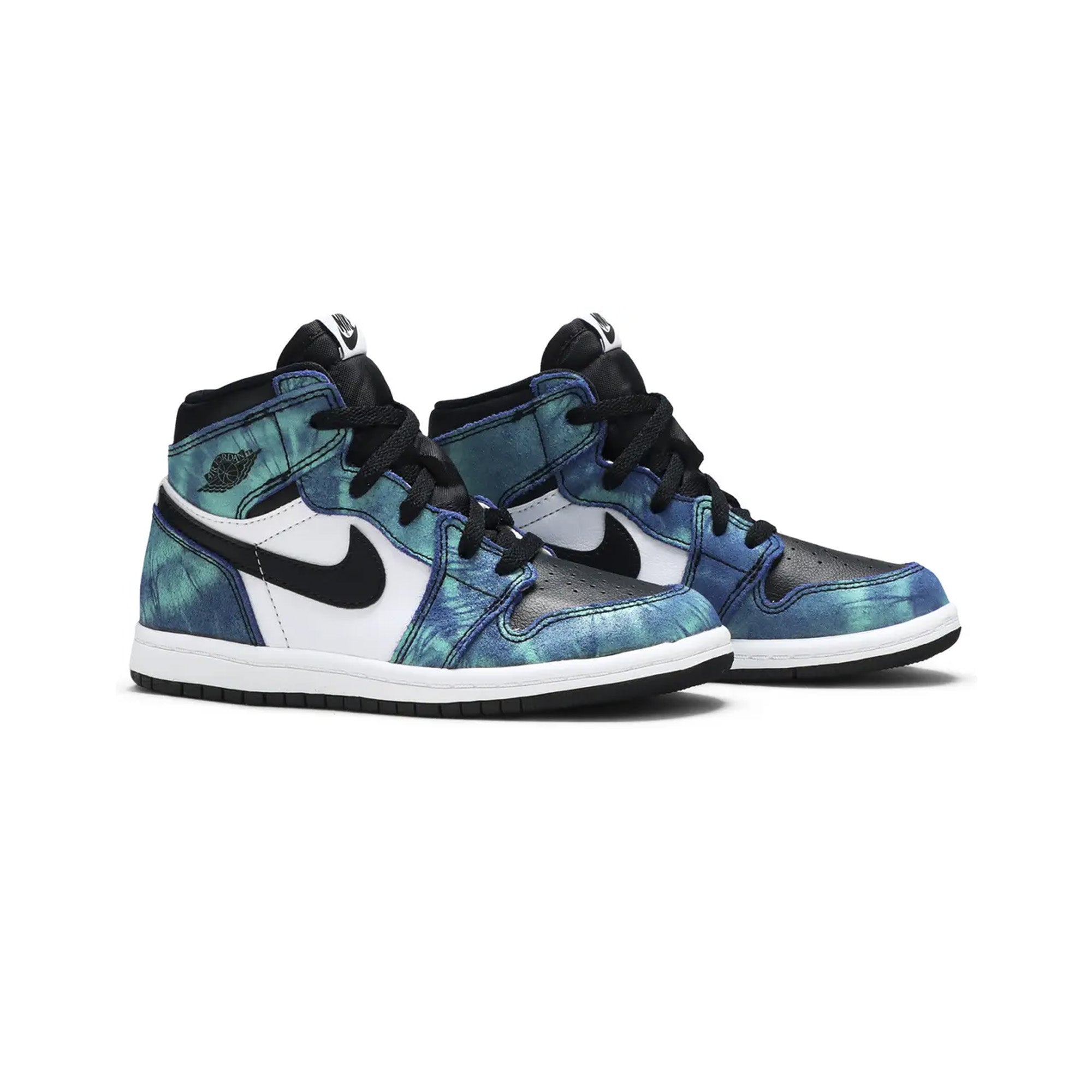 Air Jordan 1 Retro High 'Tie Dye' Sneakers (2020) - Men's Basketball Shoes for Streetwear & Casual Style