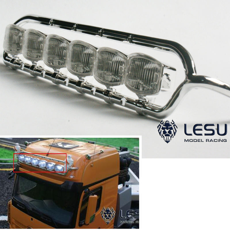 LESU Plastic Spotlights Mount Bumper Base Bracket Front Hook for 1/14 RC Tractor & Radio Controlled Truck Car Model DIY 851 3363 Spare Parts Accessory - Perfect for RC Vehicle Customization & Off-Road Adventures
