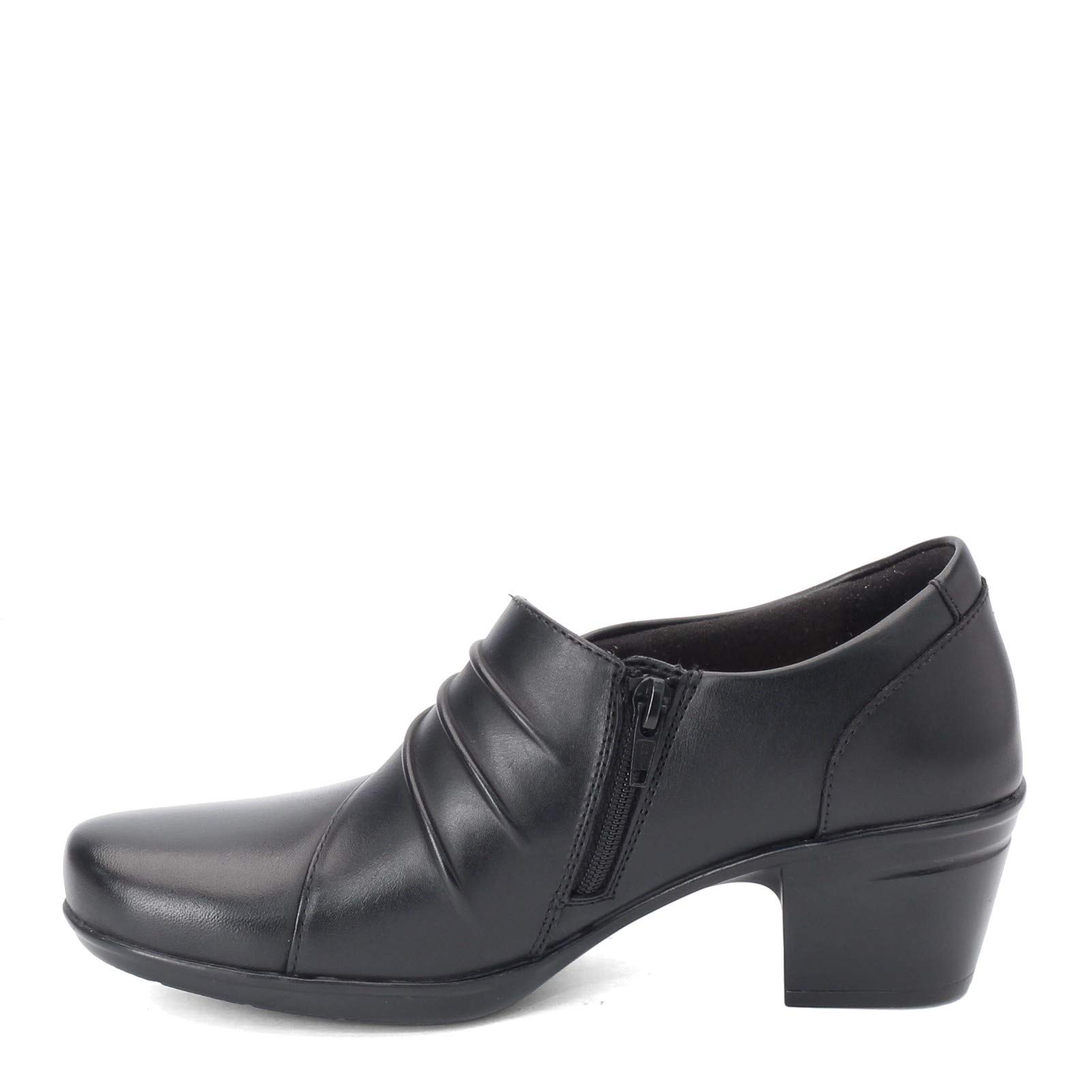 Clarks Women's Emslie Willa Comfortable Slip-On Loafers - Casual & Office Shoes for Women with Cushioned Insoles | Perfect for Work, Travel & Everyday Wear