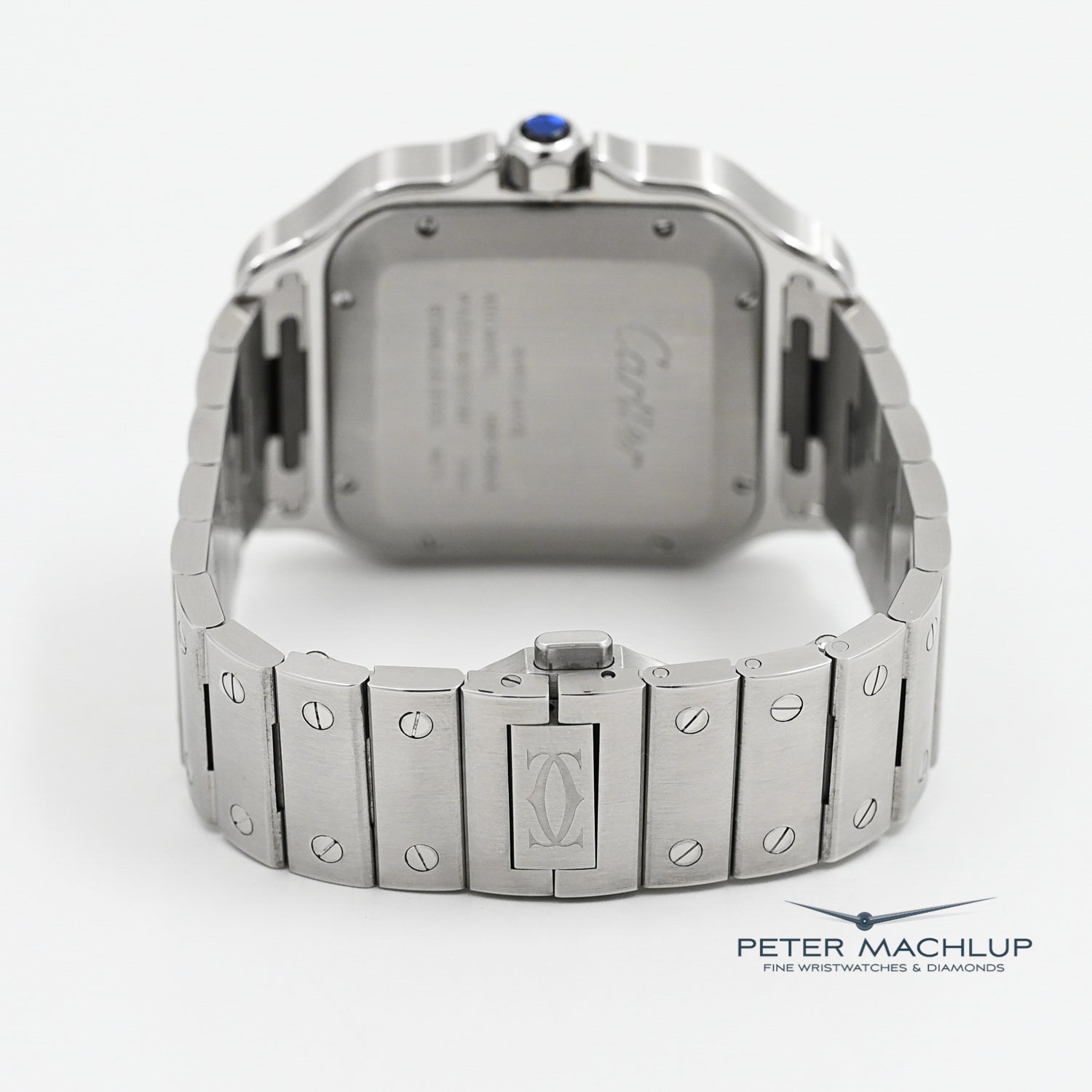 Cartier Santos de Cartier Automatic Watch ADLC Black - Luxury Men's Watch for Business & Formal Occasions