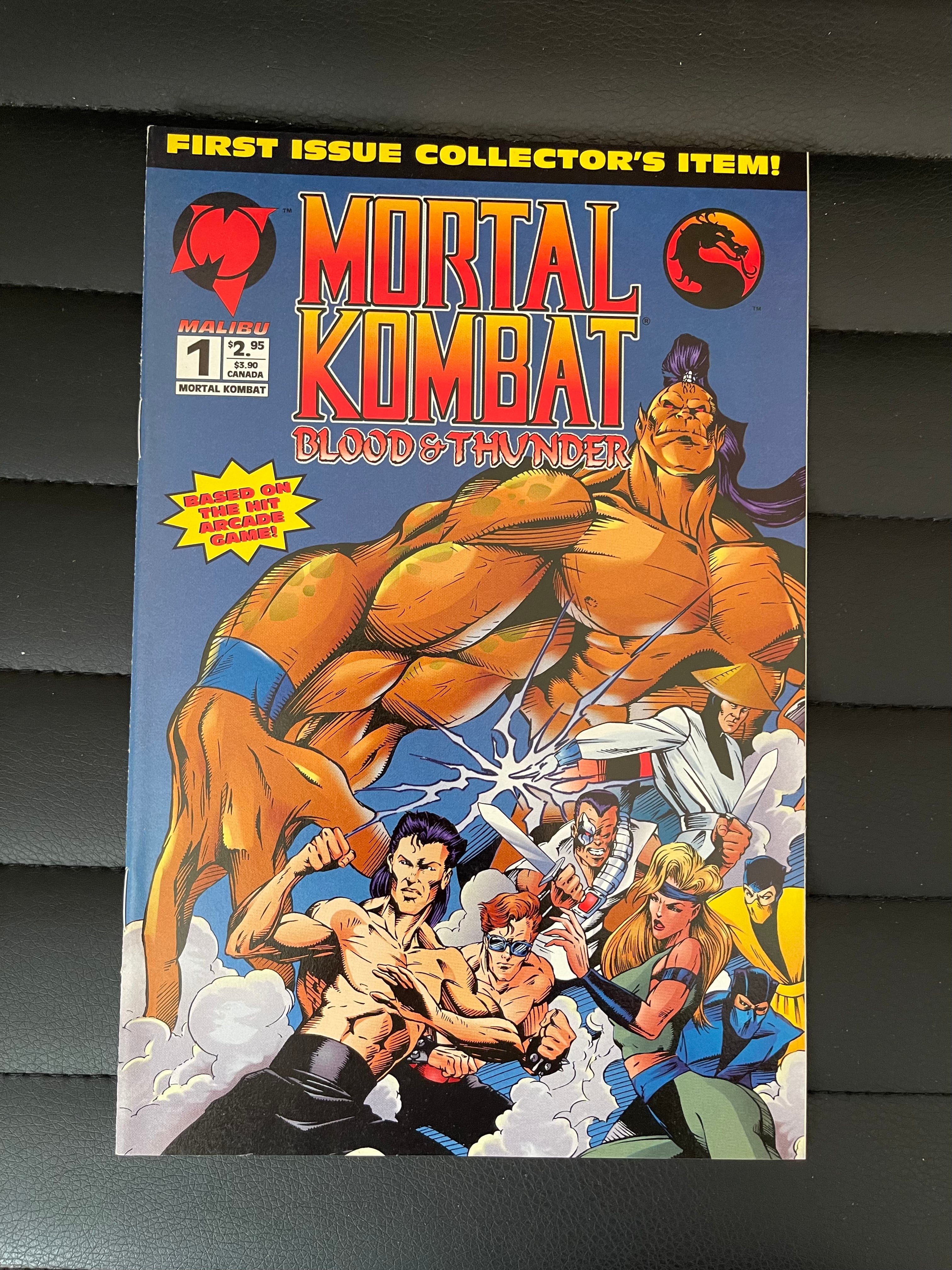 Mortal Kombat #1 Comic Book - High Grade Collectible Condition - Perfect for Fans, Collectors & Gaming Enthusiasts