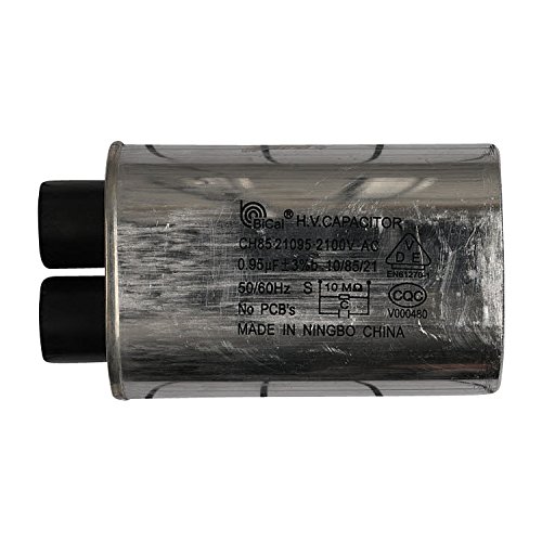 ForeverPRO 8206562 Capacitor Replacement for Whirlpool Microwave Models 2501-001016, 1200936, 4393483, 8169361 - Compatible with Various Whirlpool Microwave Ovens for Home Kitchen Use