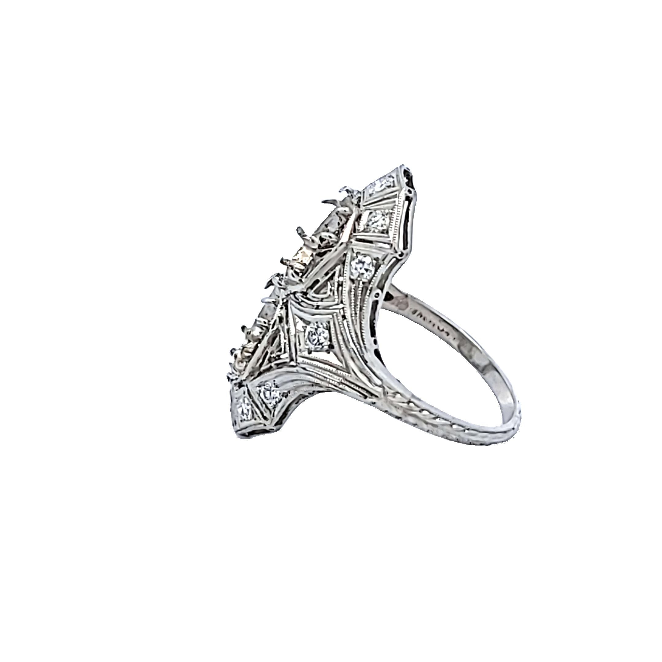 0.84 Carat Round Brilliant F SI1 Diamond Platinum Semi Mount Ring - Elegant Engagement & Wedding Band for Women, Perfect for Proposals, Anniversaries and Special Occasions