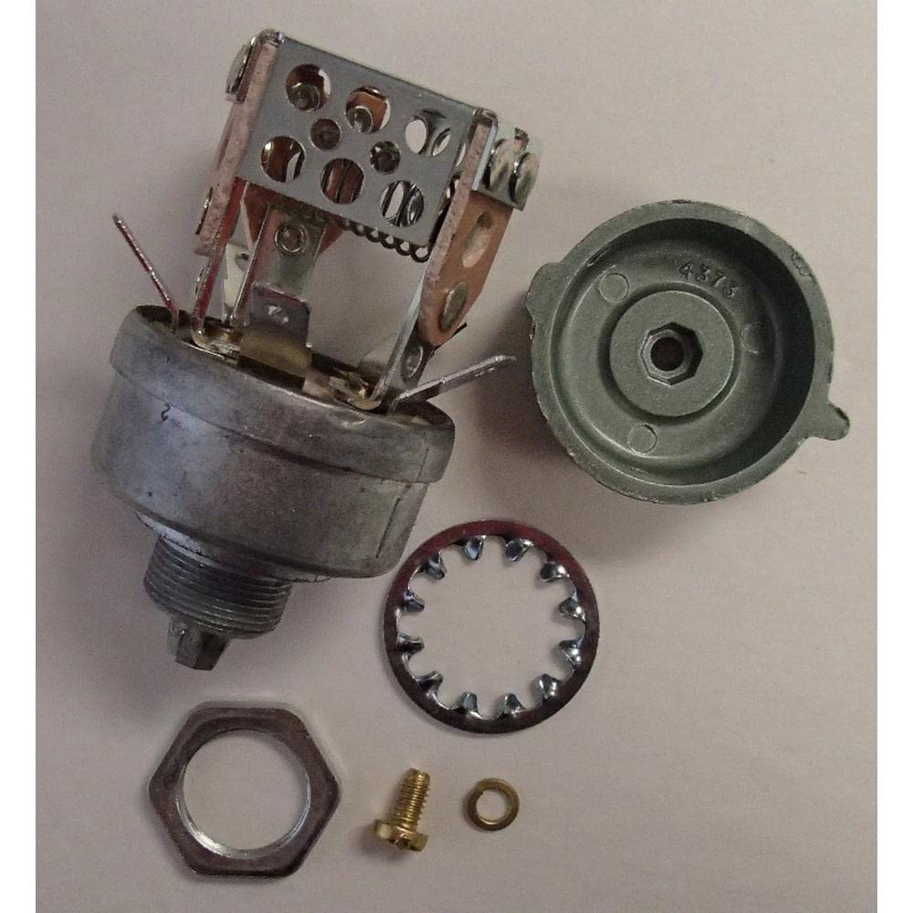 RAParts 4 Position Light Switch - Compatible with International 1066, 966, 766, 856, 1466, 756, 826, 656, 156 Tractors - Perfect for Dashboard Lighting & Electrical System Upgrades