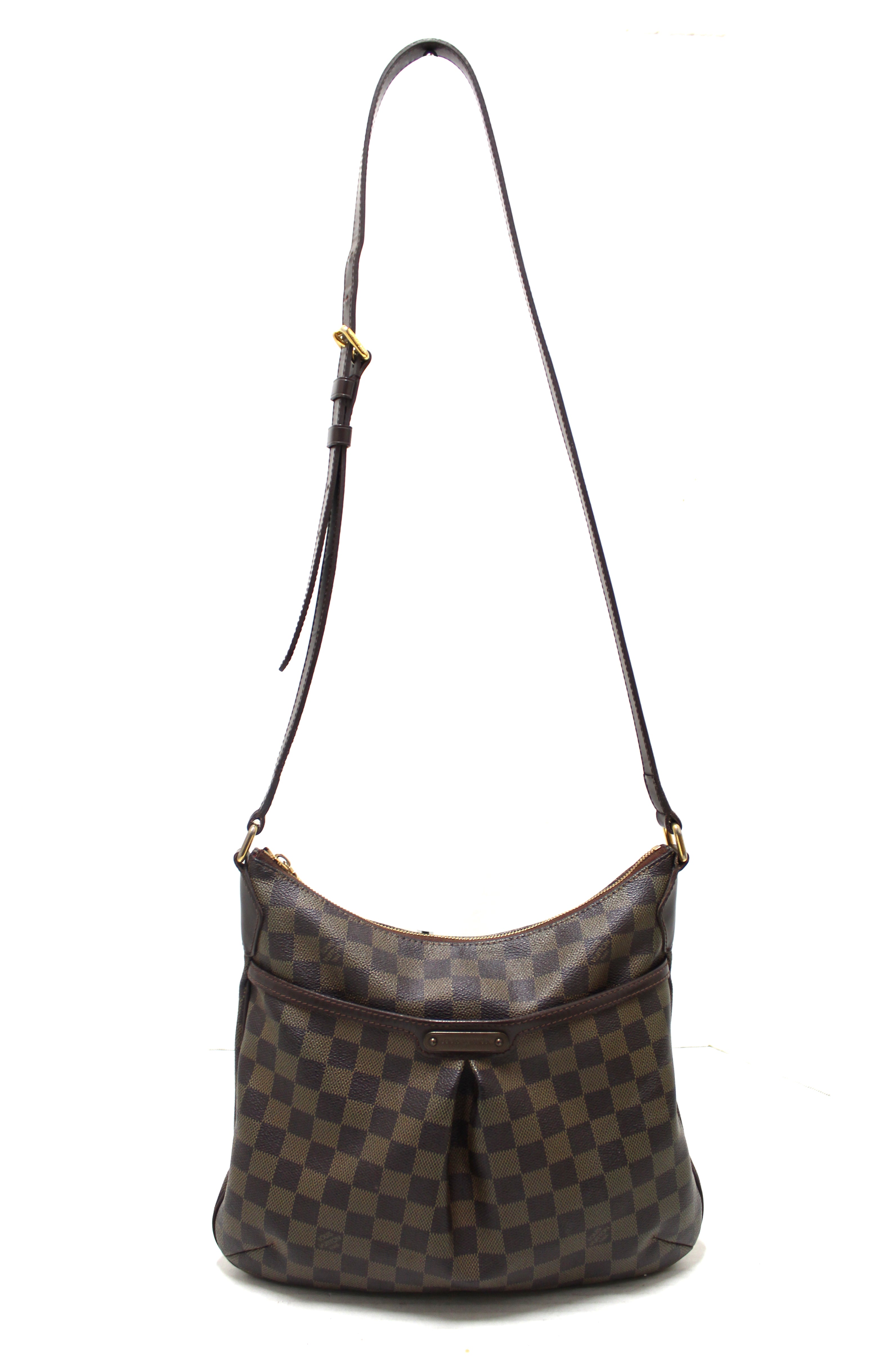 Authentic Louis Vuitton Damier Ebene Canvas Bloomsbury PM Crossbody Bag - Luxury Designer Shoulder Bag for Women, Perfect for Work, Travel & Everyday Use