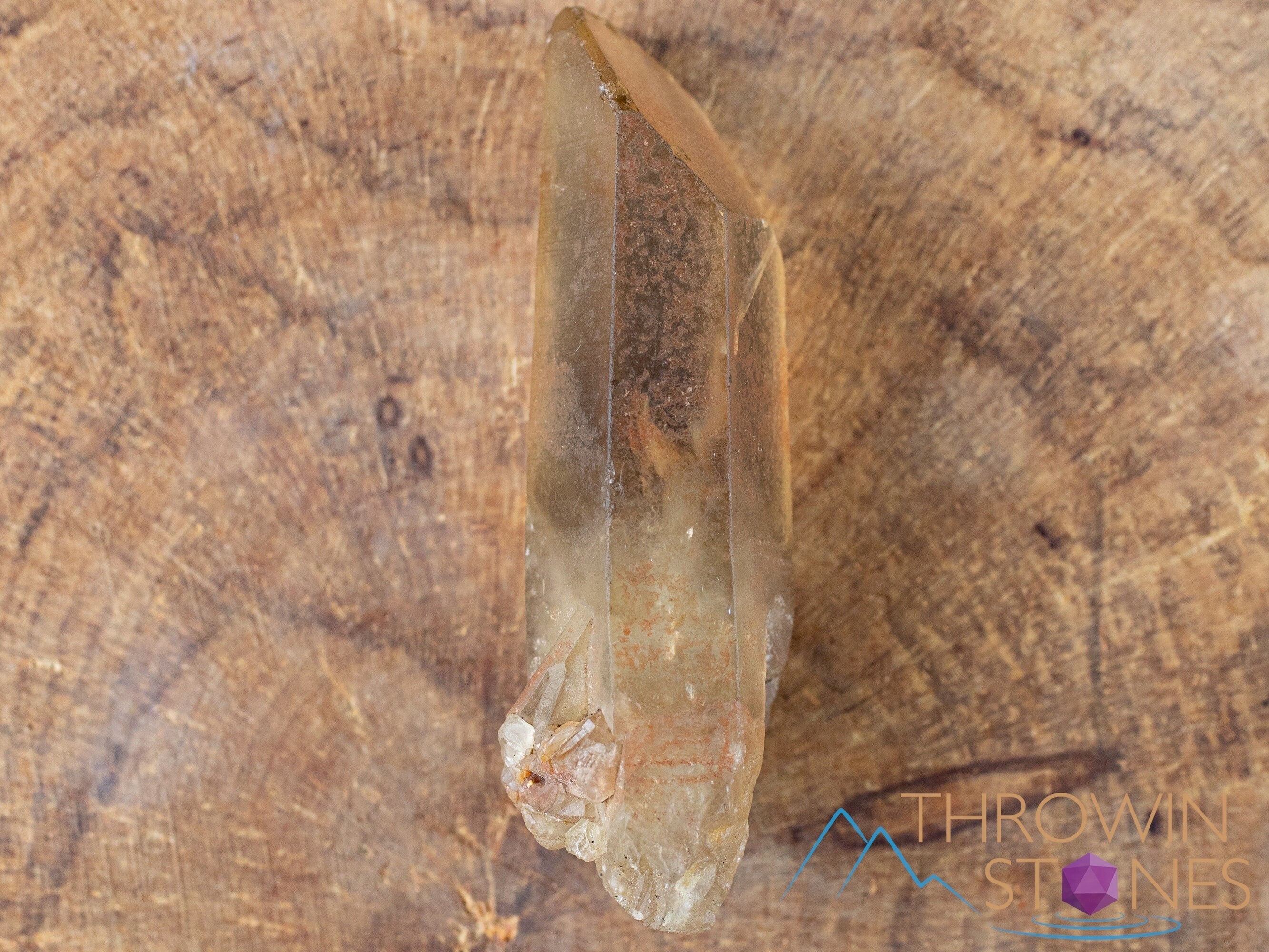 Natural Citrine Raw Crystal Point - November Birthstone, Healing Stone for Home Decor & Meditation | Raw Crystals & Stones Collection (41177) | Perfect for Spiritual Healing, Feng Shui & Crystal Gifts