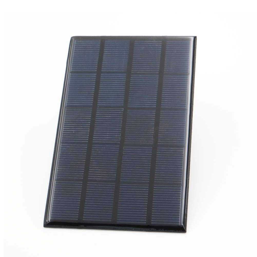 5V 2W USB Solar Panel Kit - Waterproof Polycrystalline Silicon Solar Cell Charger for DIY Projects, Outdoor Camping & Emergency Power Supply