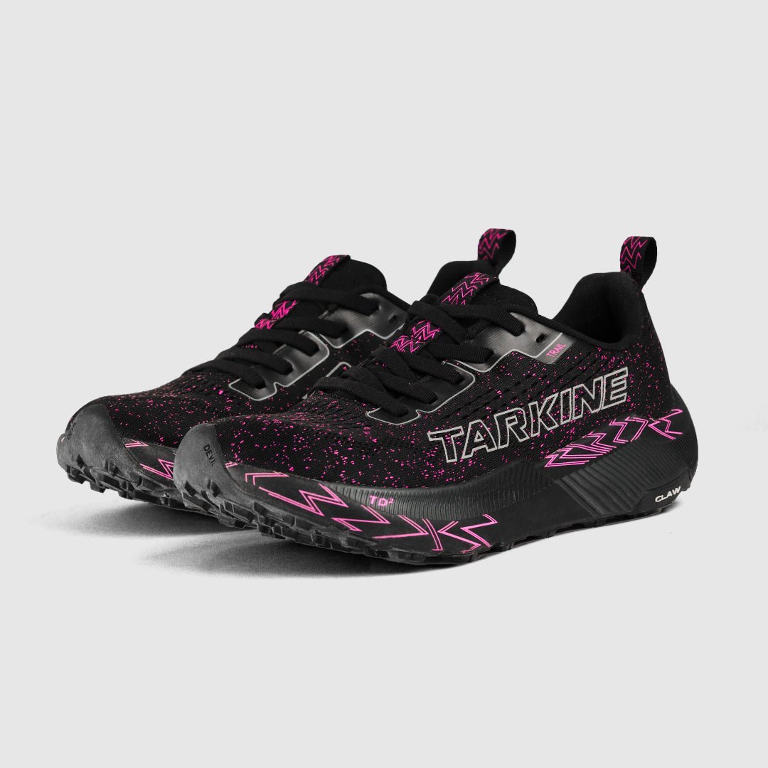 RE RUN Women's Tarkine Trail Devil 2 Hiking Shoes - Eco-Friendly Sustainable Trail Running Shoes for Women | Perfect for Outdoor Adventures & Mountain Trekking