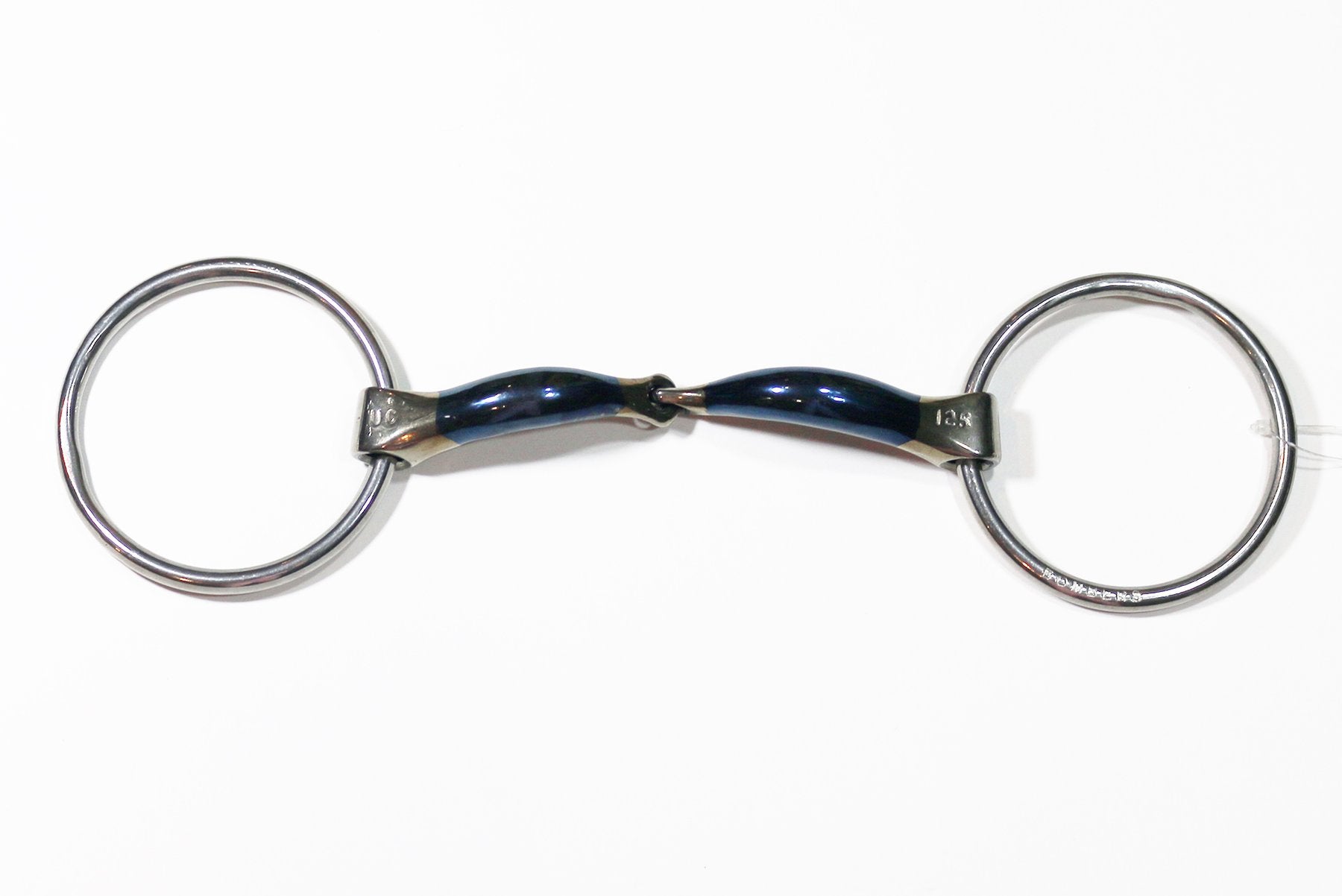 Bombers Ultra Comfortable Lock Up Snaffle Bit - Perfect for English Riding, Dressage & Horse Training