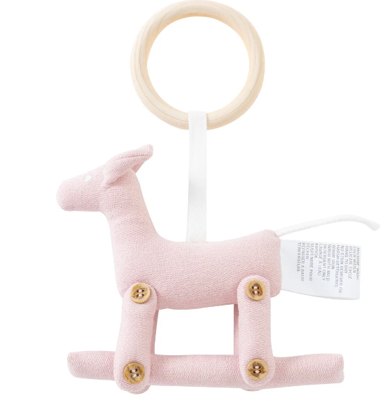 KIPP Rocking Horse Toy for Kids - Wooden Rocking Horse with Safety Features - Perfect for Indoor Play, Nursery Decor, and Toddler Gifts
